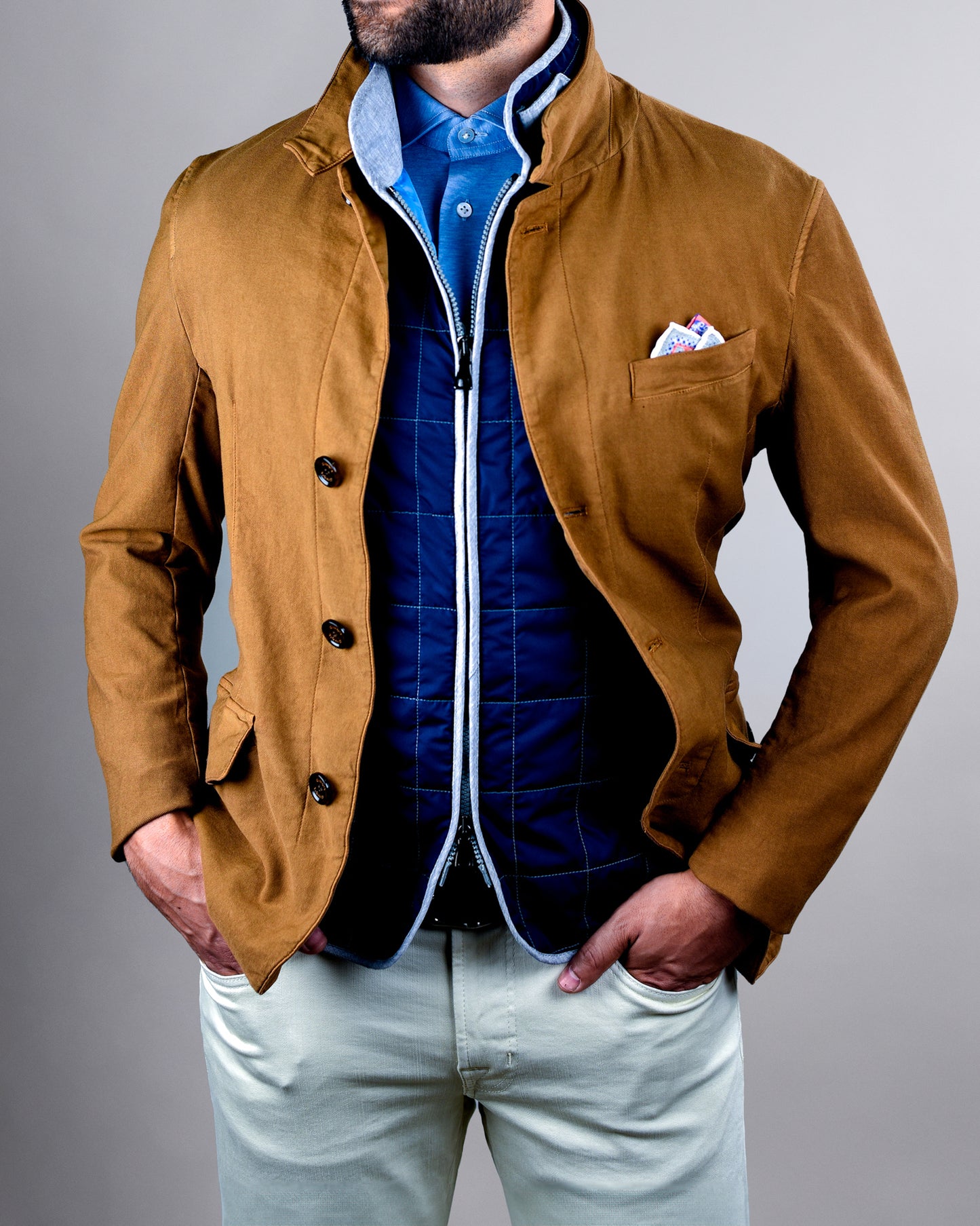 Gimo's Vintage Tan Jacket