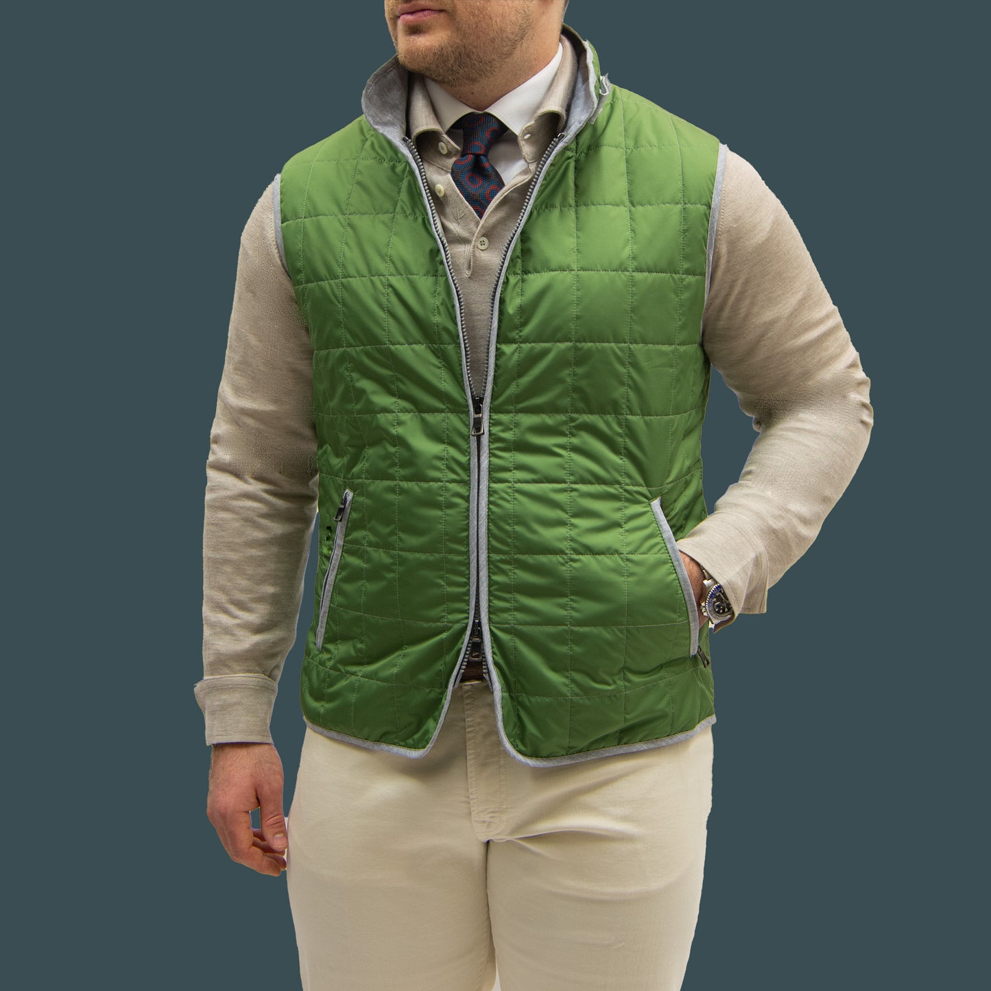 Khakis of Carmel - Green Vest
