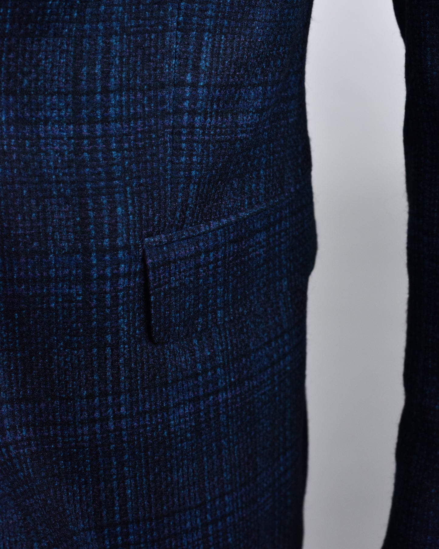 Khakis of Carmel - Blue checked Sport Coat