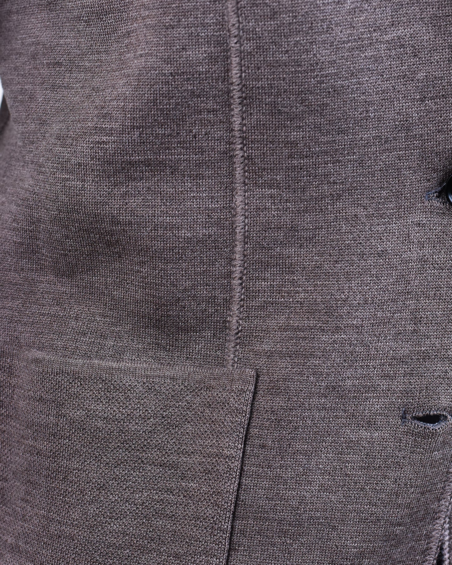 Maurizio Baldassari - Grey Jamaica Rev Knit Swacket