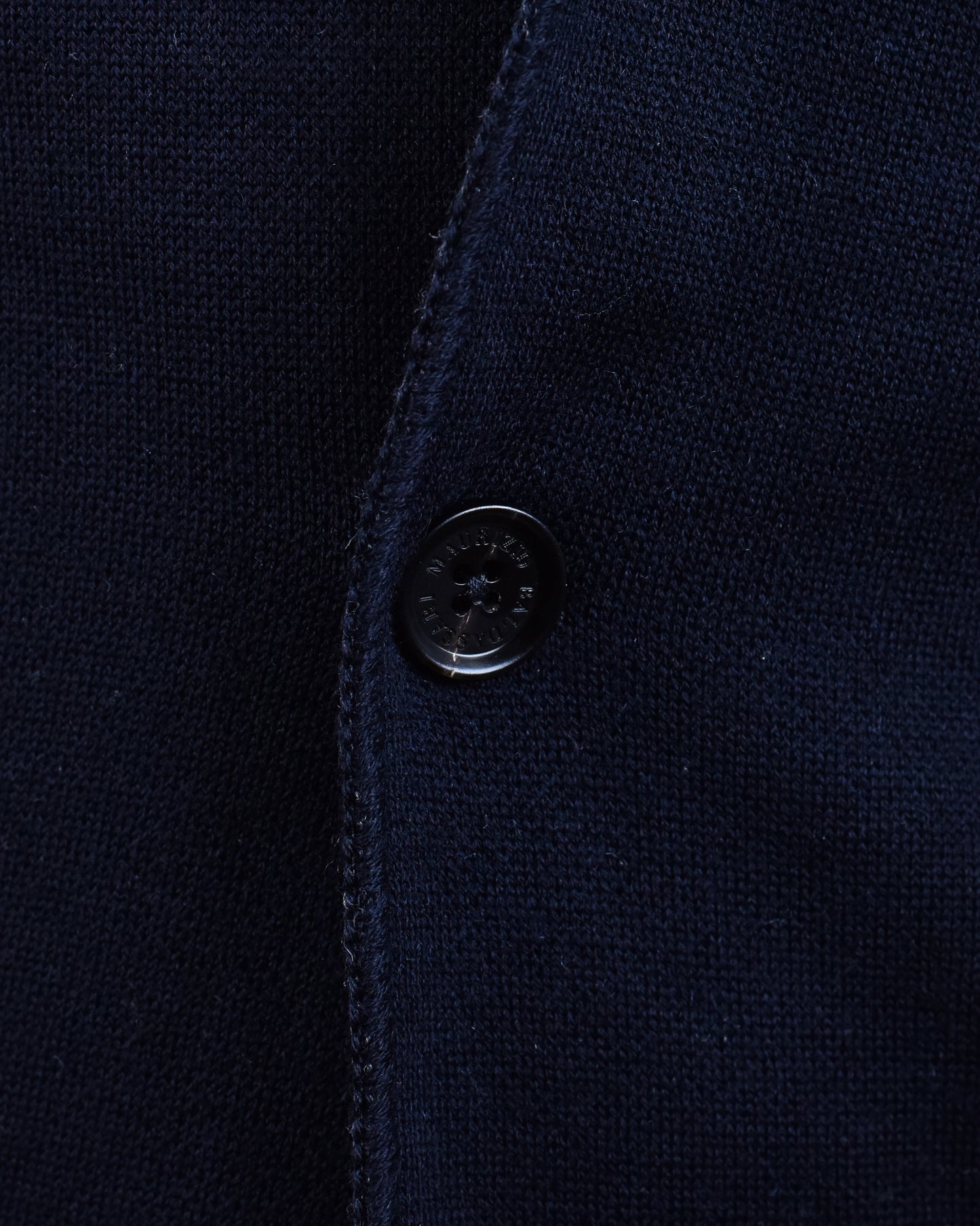 Maurizio Baldassari - Navy Jamaica Rev Knit Swacket