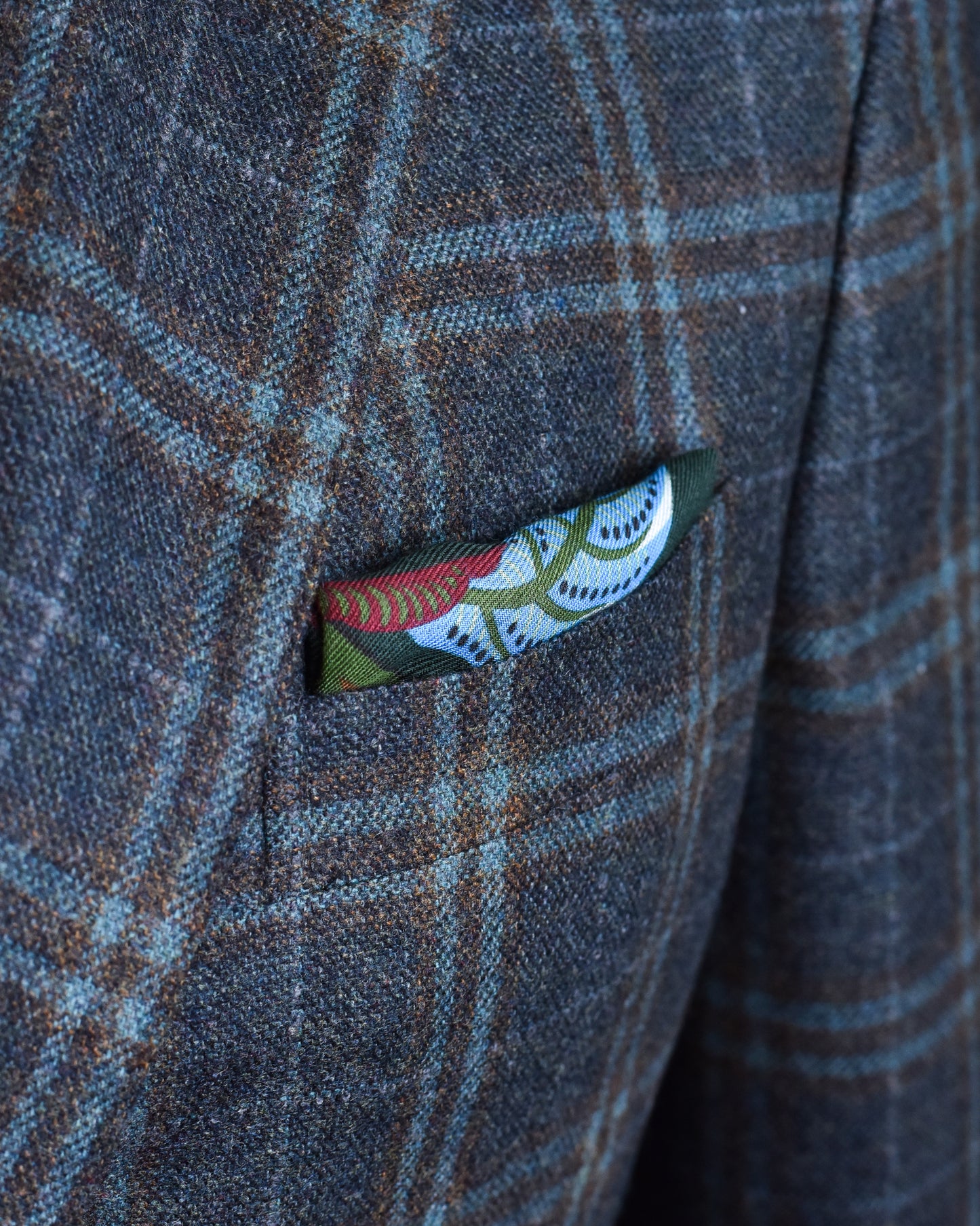 Khakis of Carmel - Green checked Sport Coat