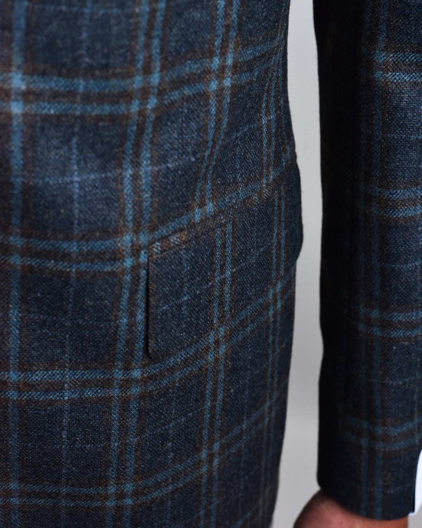 Khakis of Carmel - Green checked Sport Coat