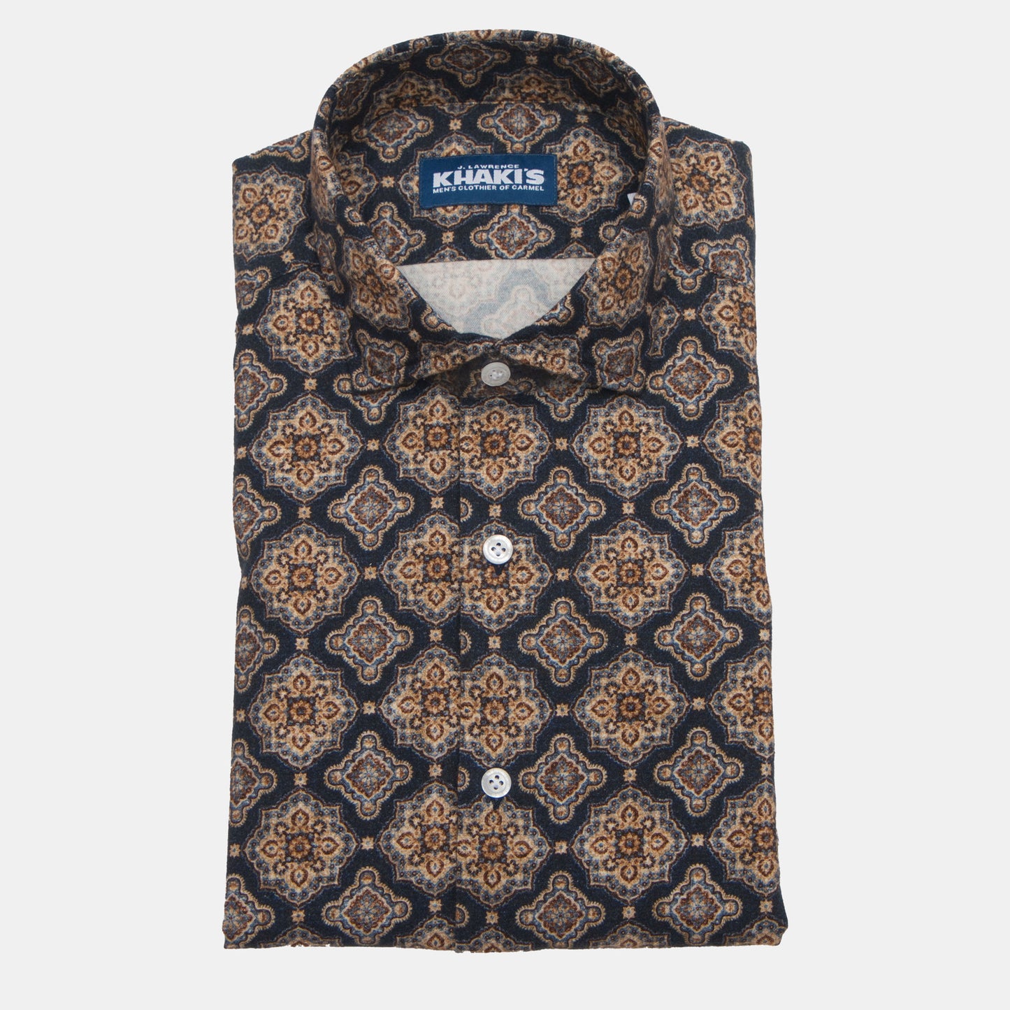 Khaki’s of Carmel - Black Medallion Shirt