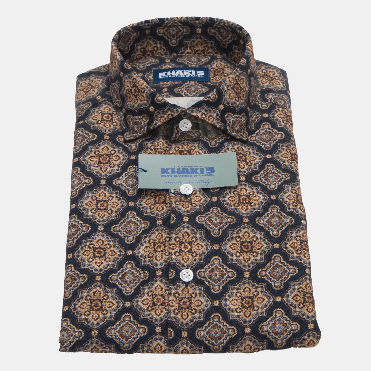 Khaki’s of Carmel - Black Medallion Shirt