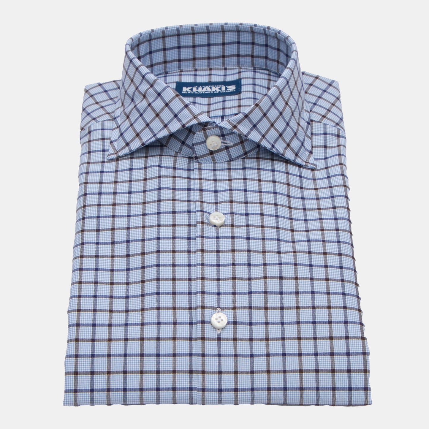 Khaki’s of Carmel - Blue Print Dress Shirt