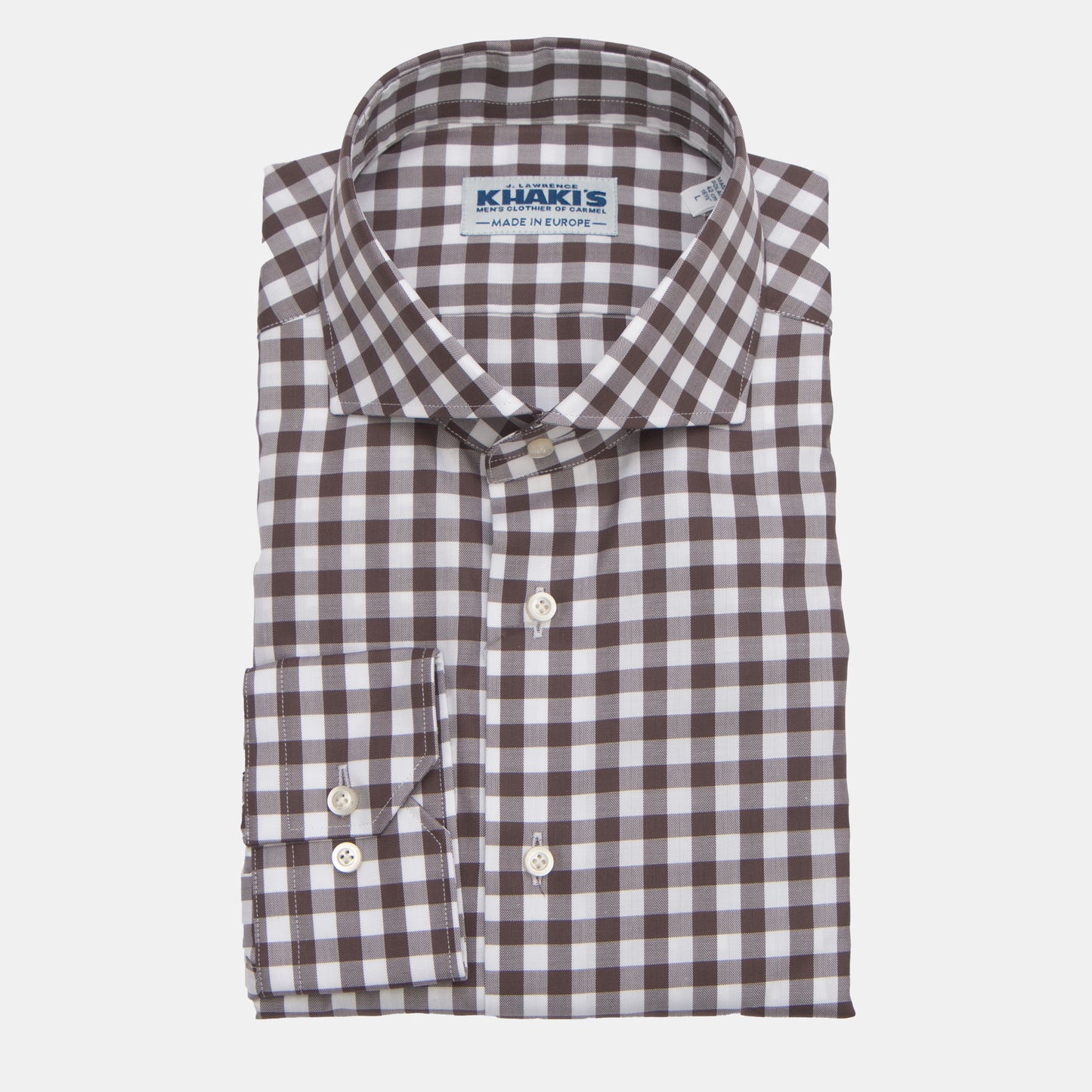 Khaki’s of Carmel - Brown Gingham Ds