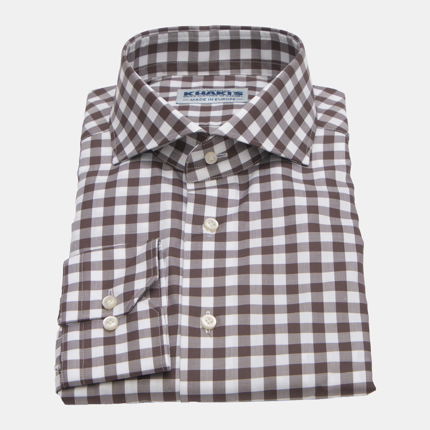 Khaki’s of Carmel - Brown Gingham Ds