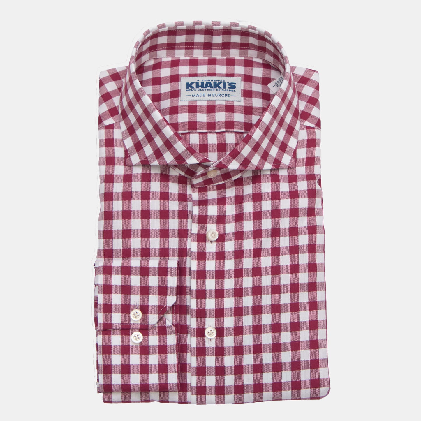 Khaki’s of Carmel - Red Gingham Dress Shirt