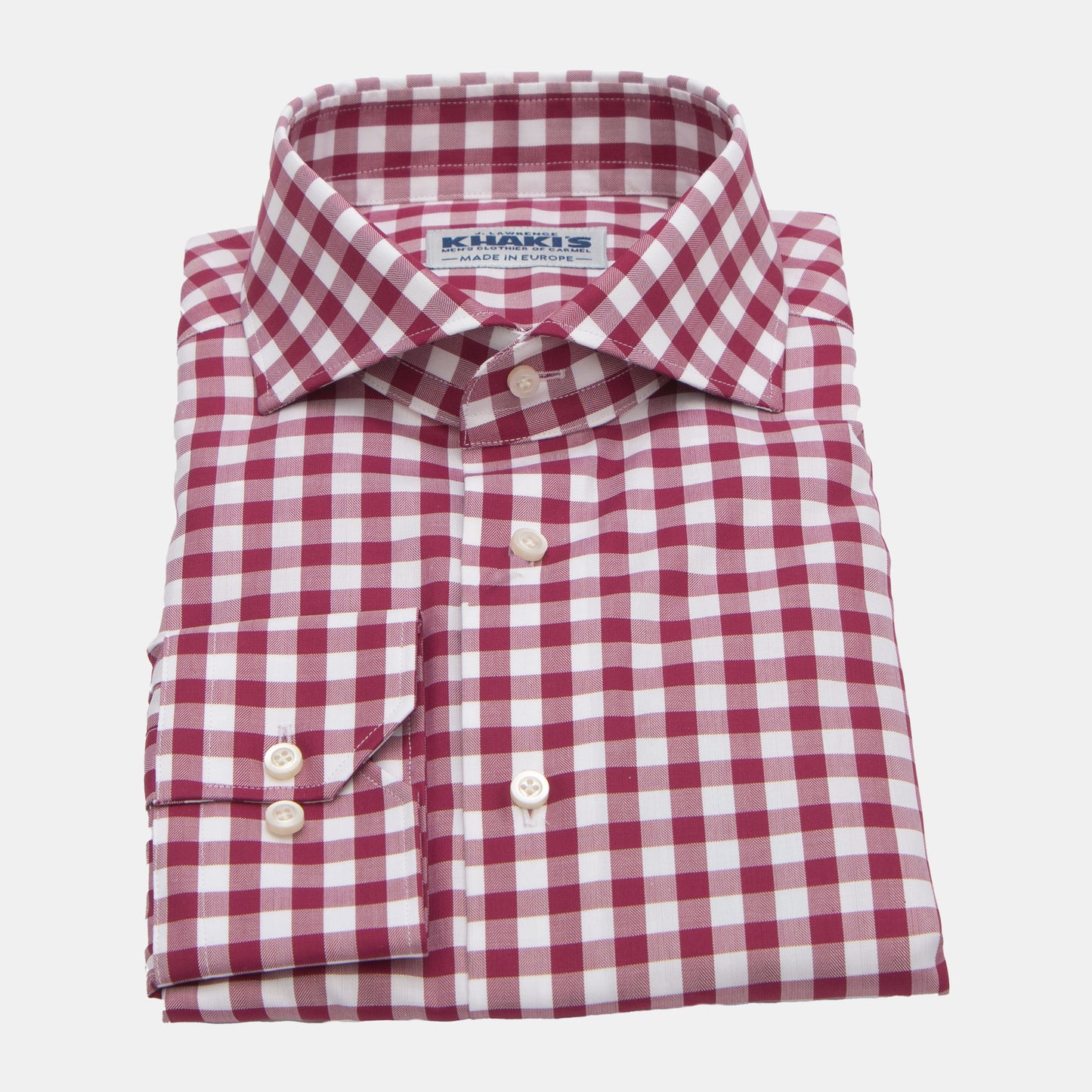 Khaki’s of Carmel - Red Gingham Dress Shirt