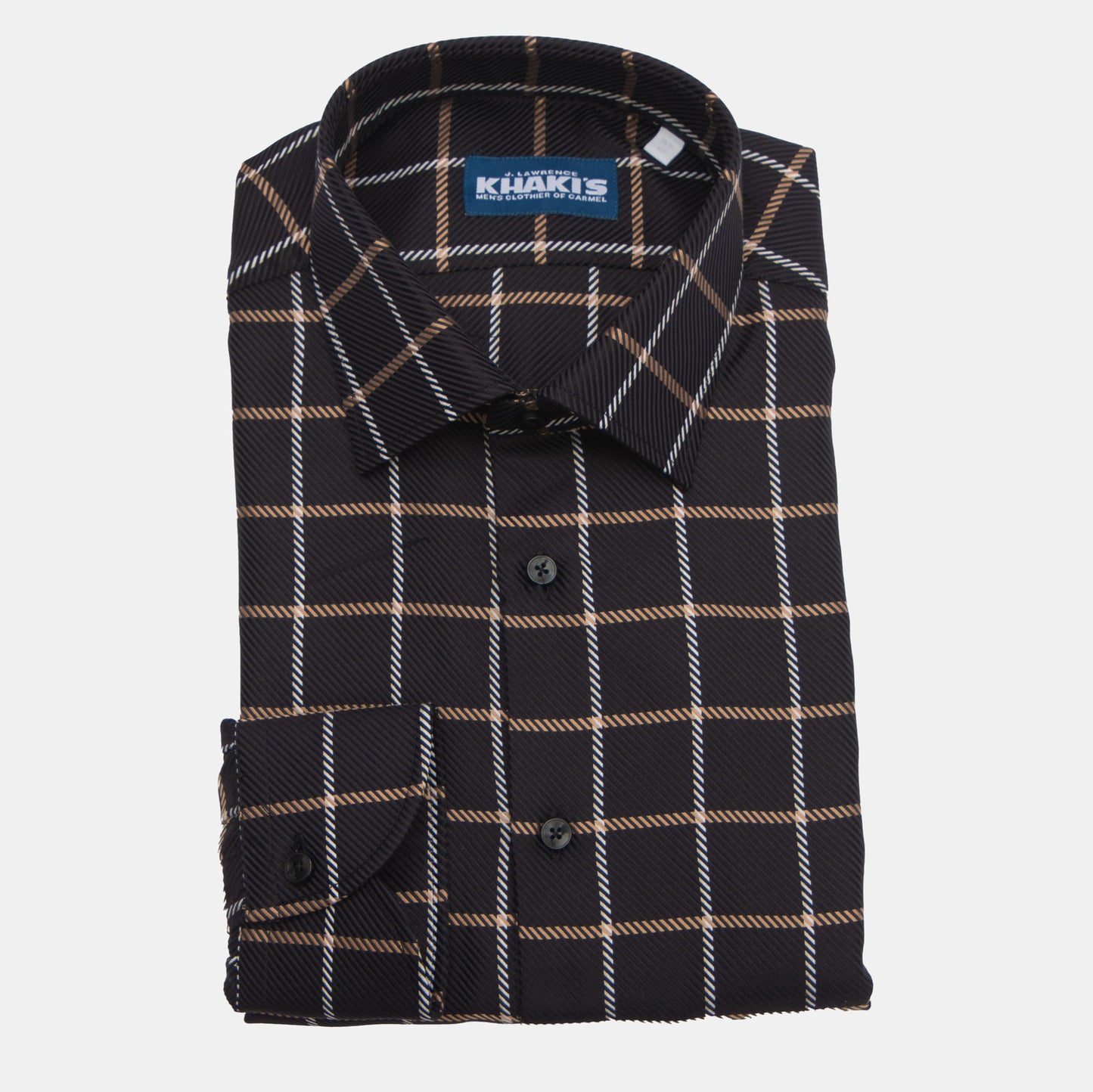 Khaki’s of Carmel - Black Lg Check Ds