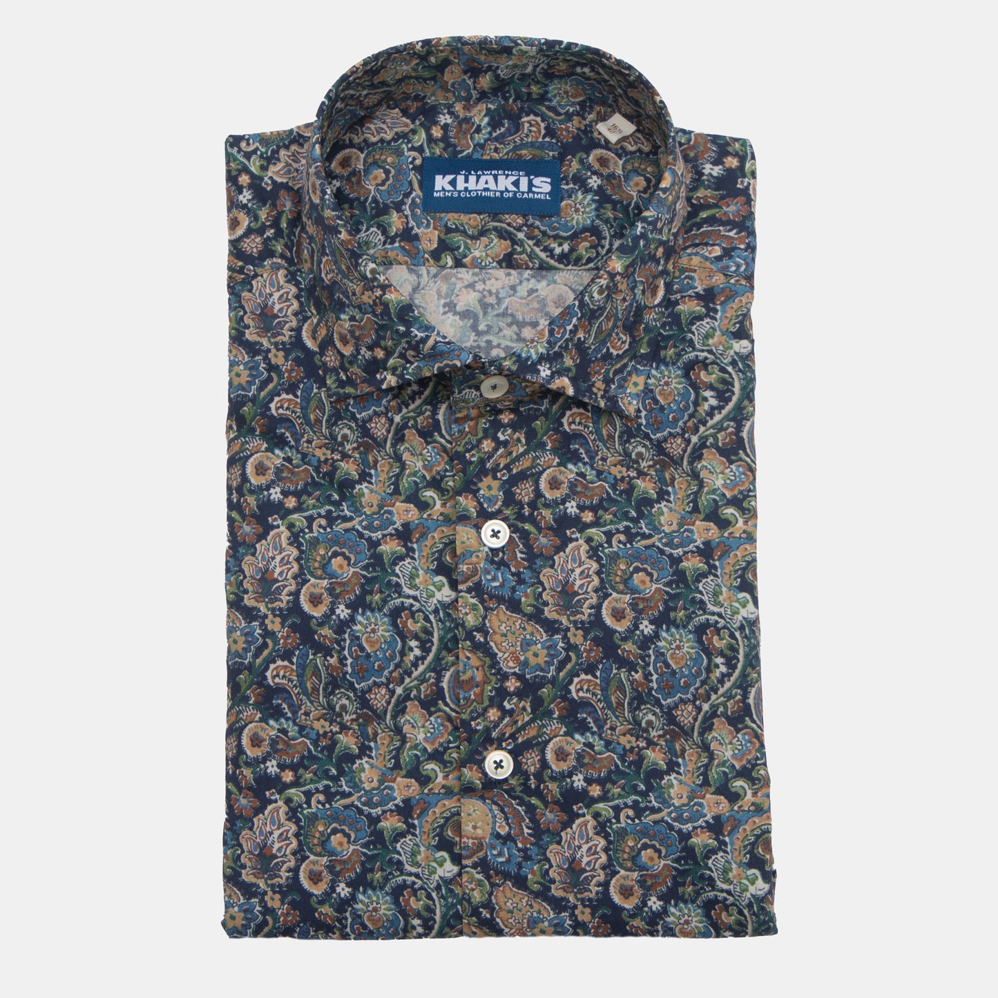 Khaki’s of Carmel - Blue Print Shirt