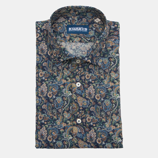 Khaki’s of Carmel - Blue Print Shirt