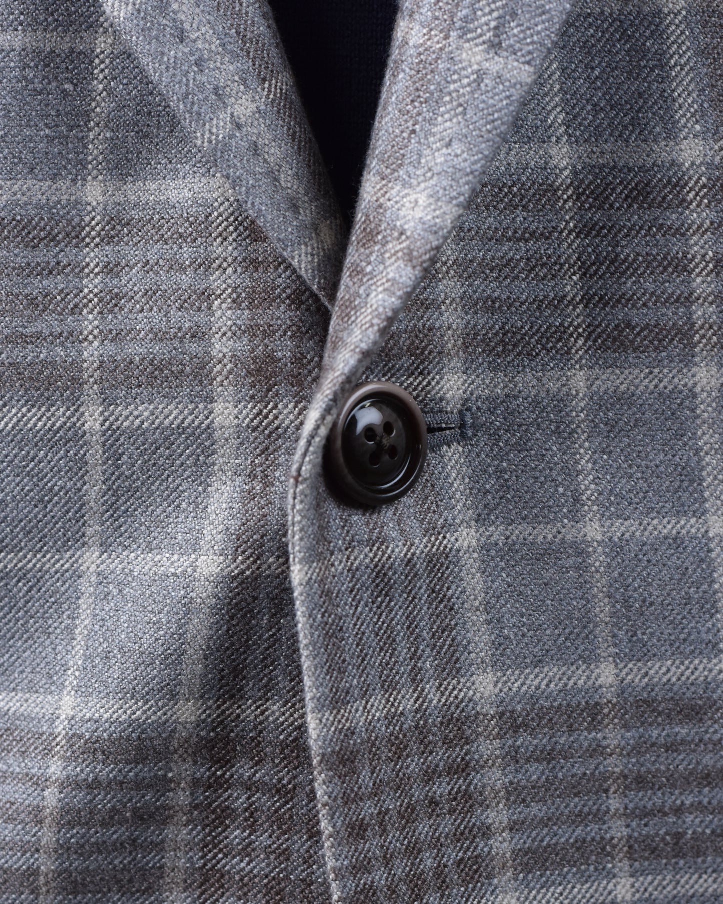The Basement - Empire Grey Checked Coat