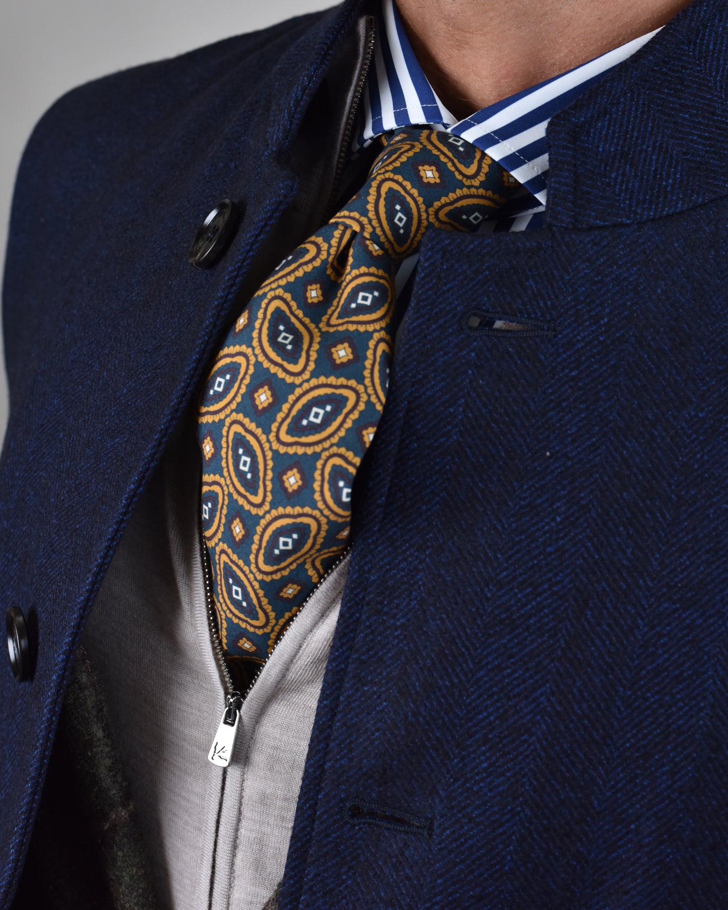 Maurizio Baldassari - Navy Over Coat