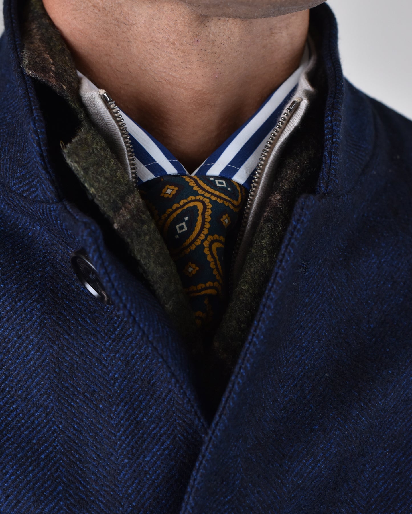Maurizio Baldassari - Navy Over Coat