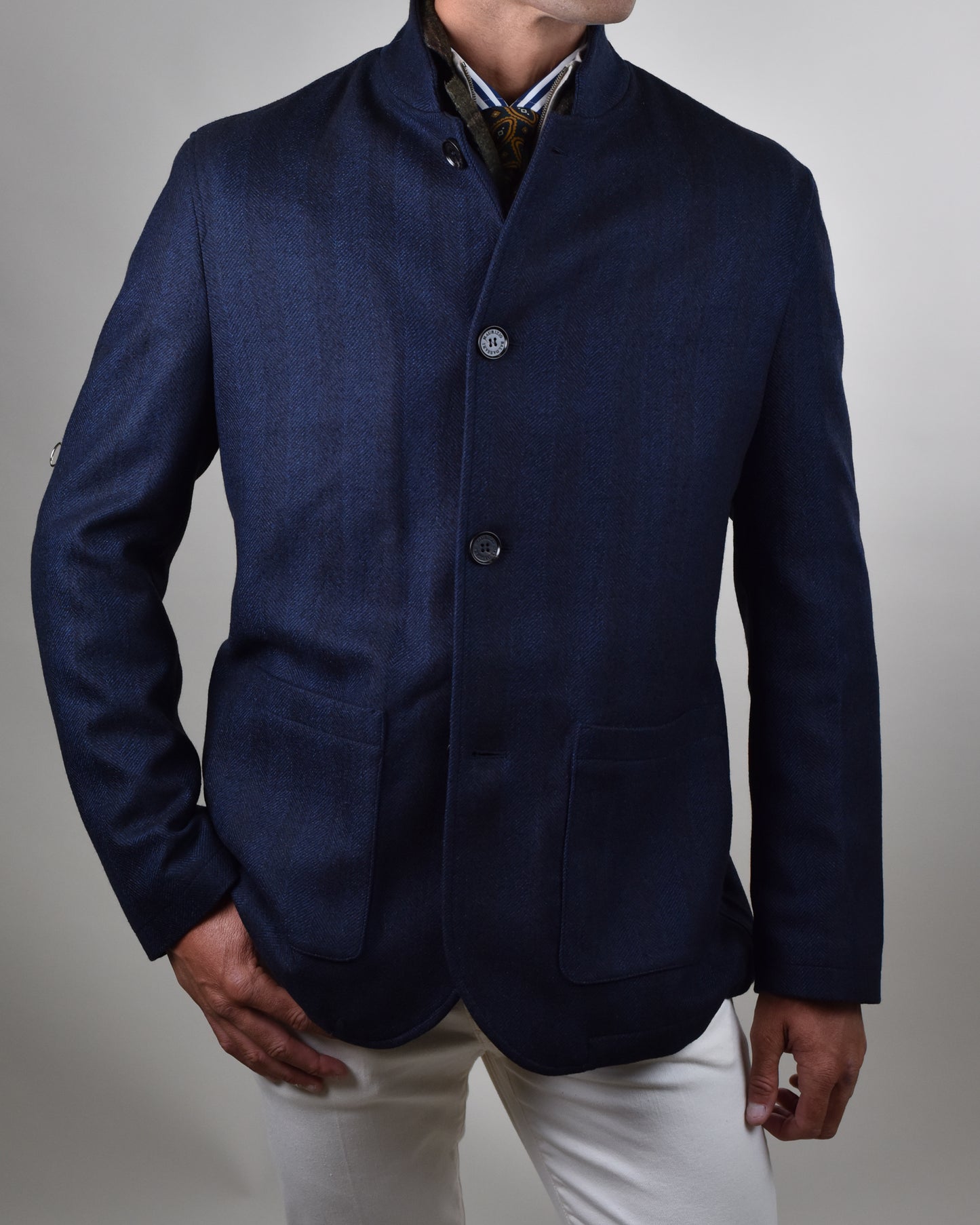 Maurizio Baldassari - Navy Over Coat