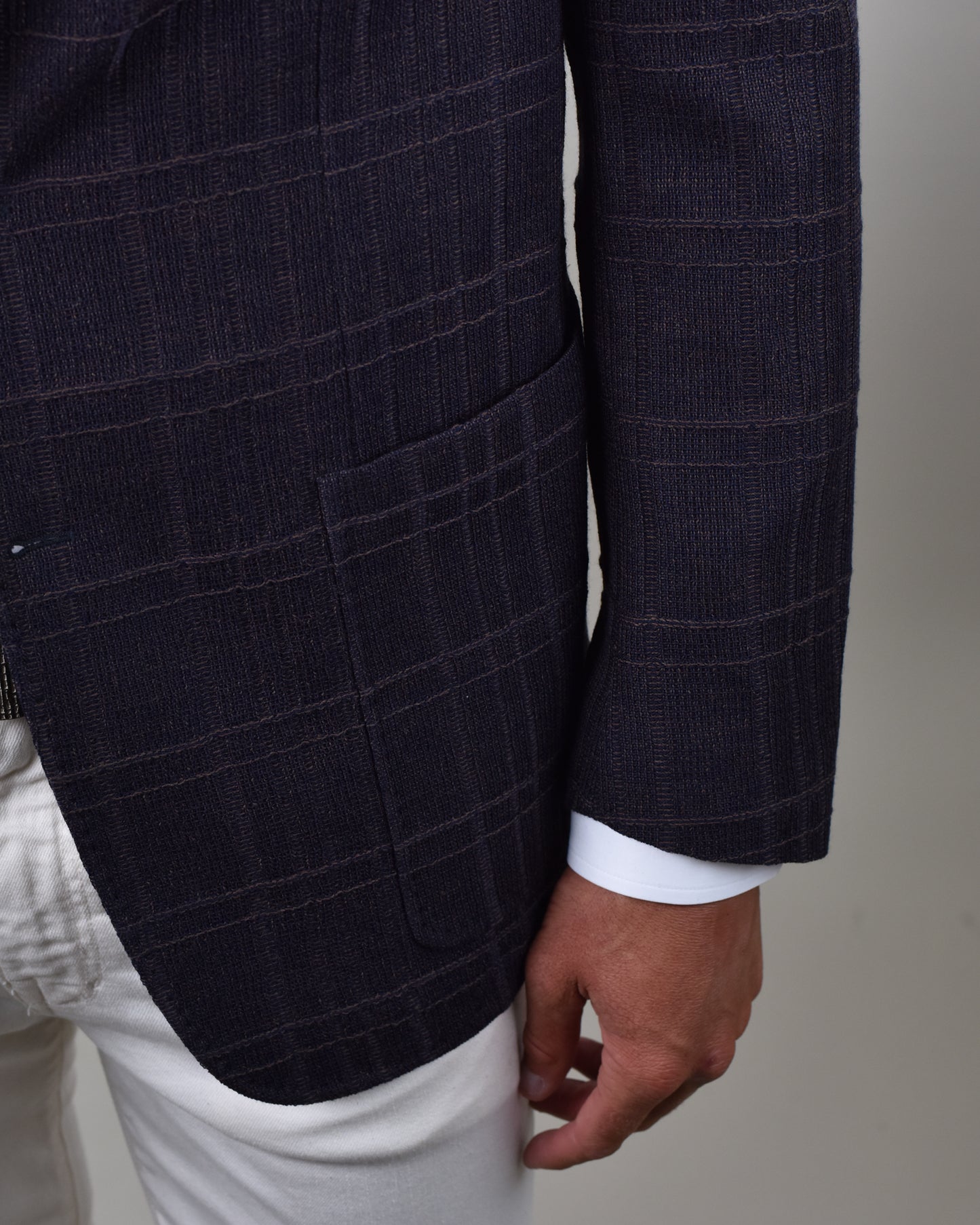 Canali - Brown Button-Front Soft Coat