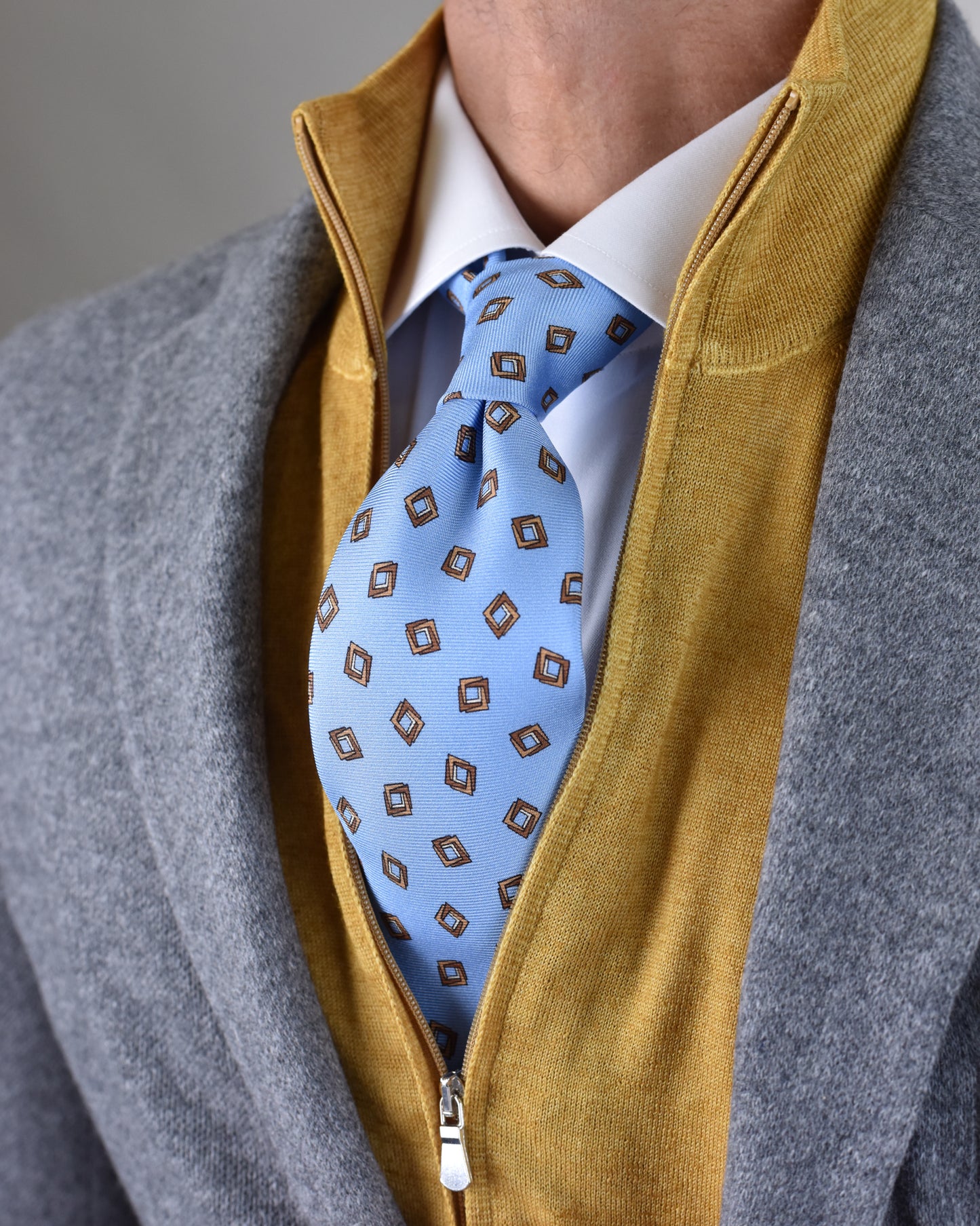 Khakis of Carmel - Grey Soft Coat
