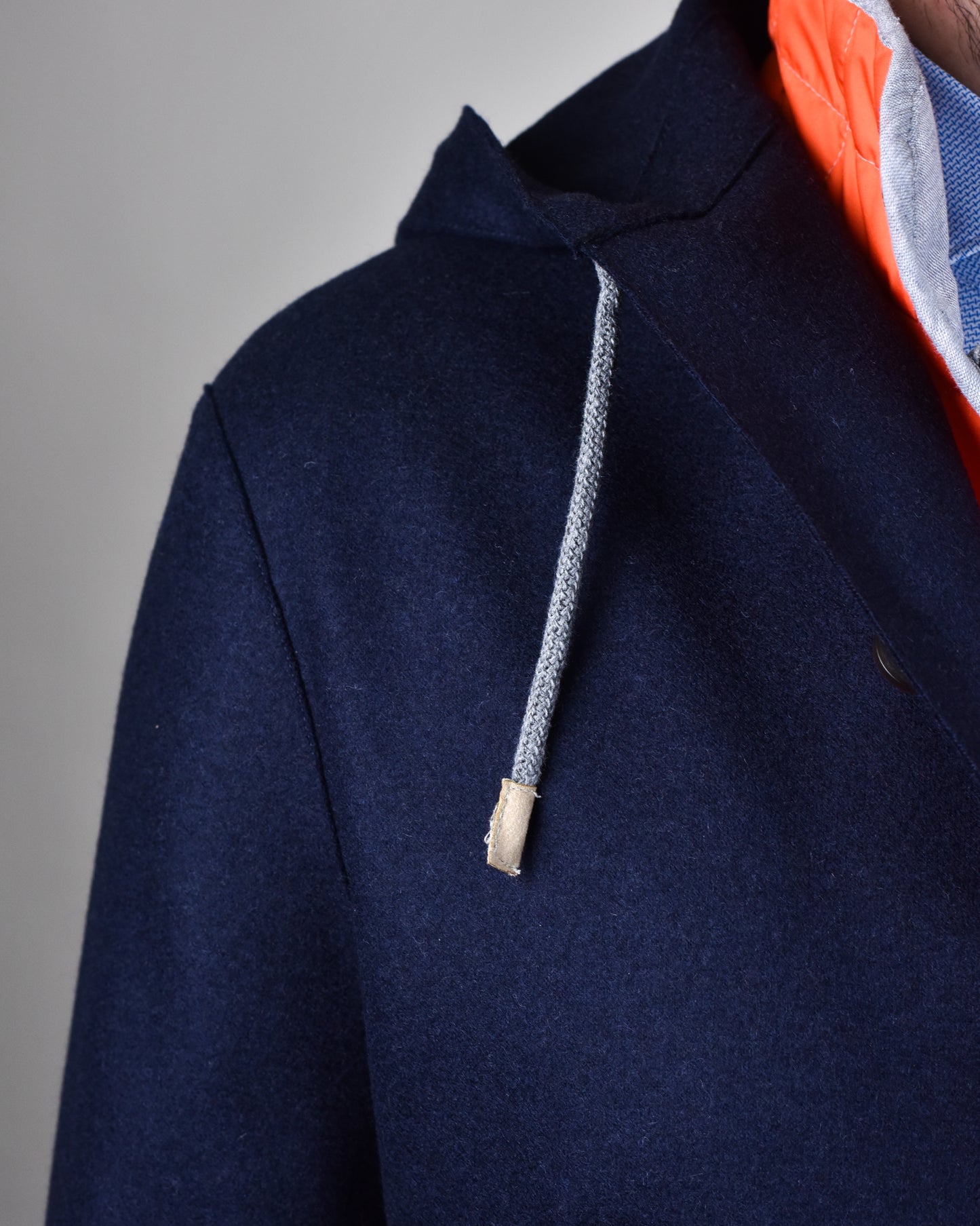 Eleventy - Blue Jacket Capuche