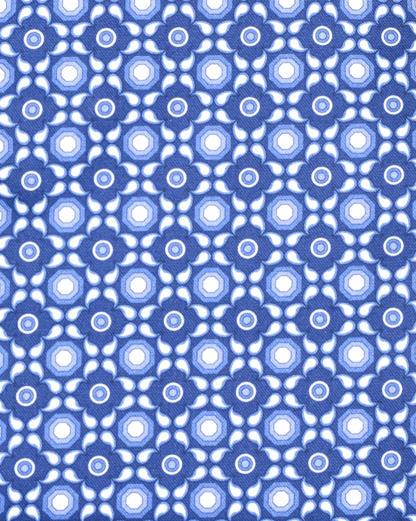 Khaki’s of Carmel - Blue Technical Patterned Shirt