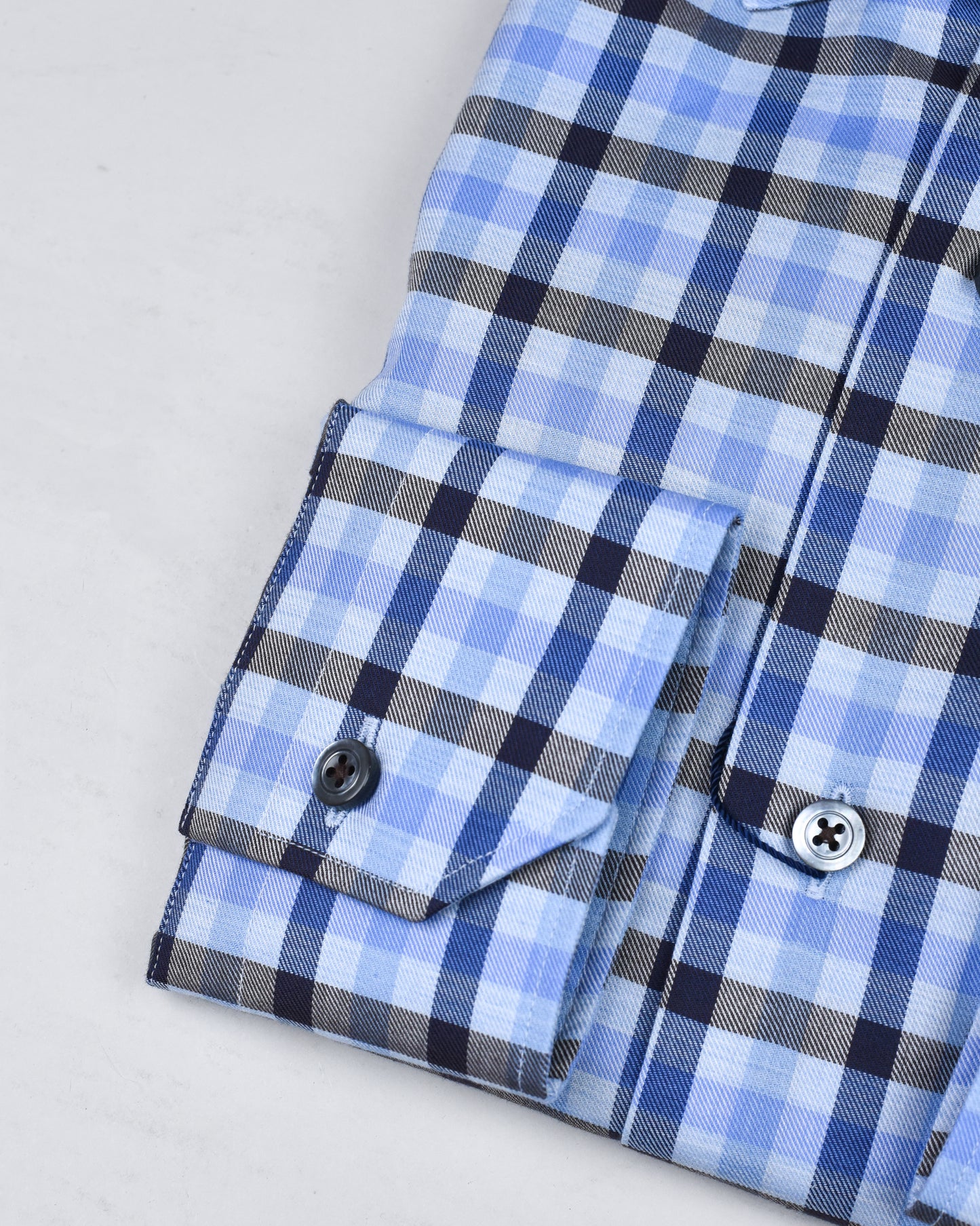 Khaki’s of Carmel - Blue Technical Patterned Shirt