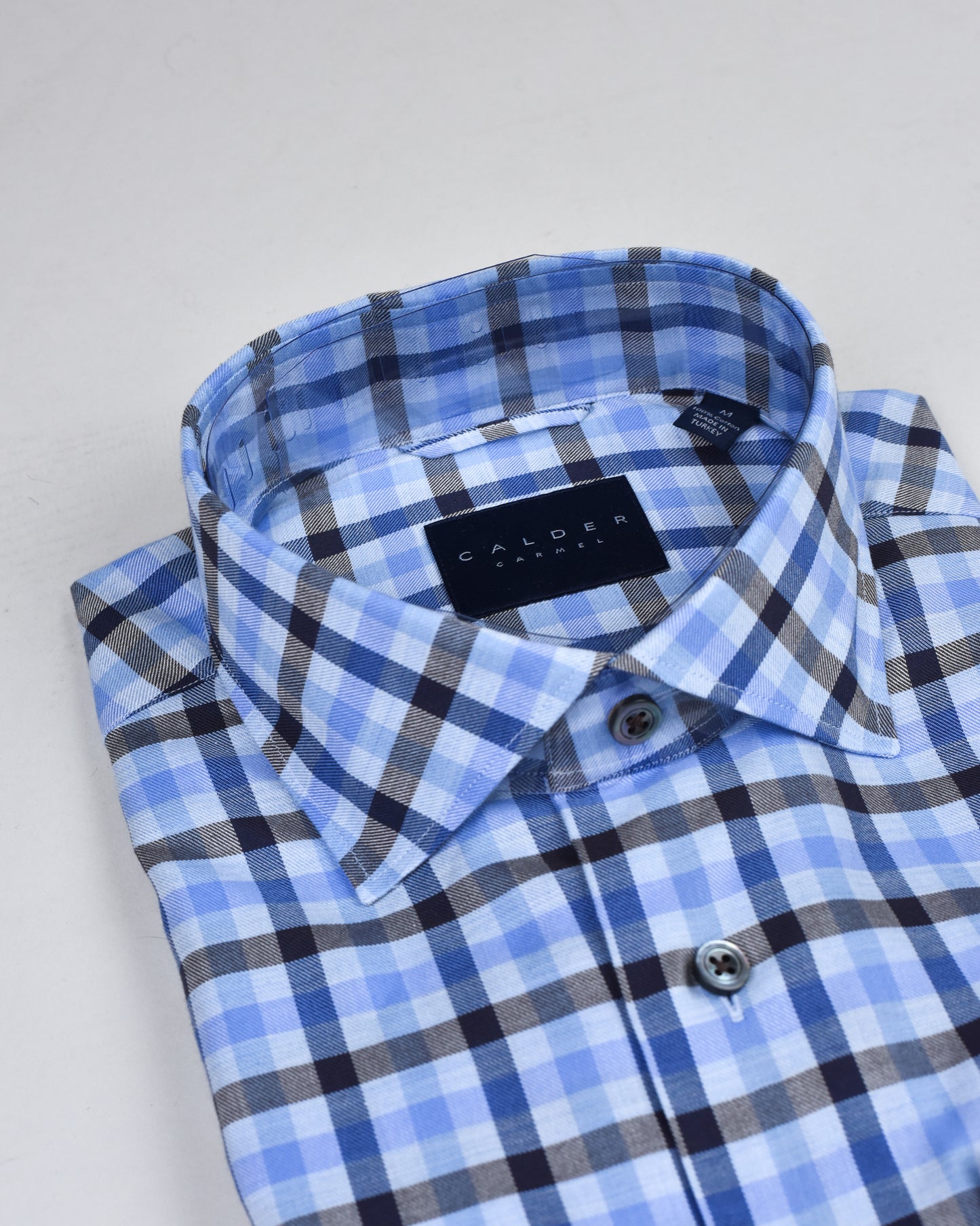 Khaki’s of Carmel - Blue Technical Patterned Shirt