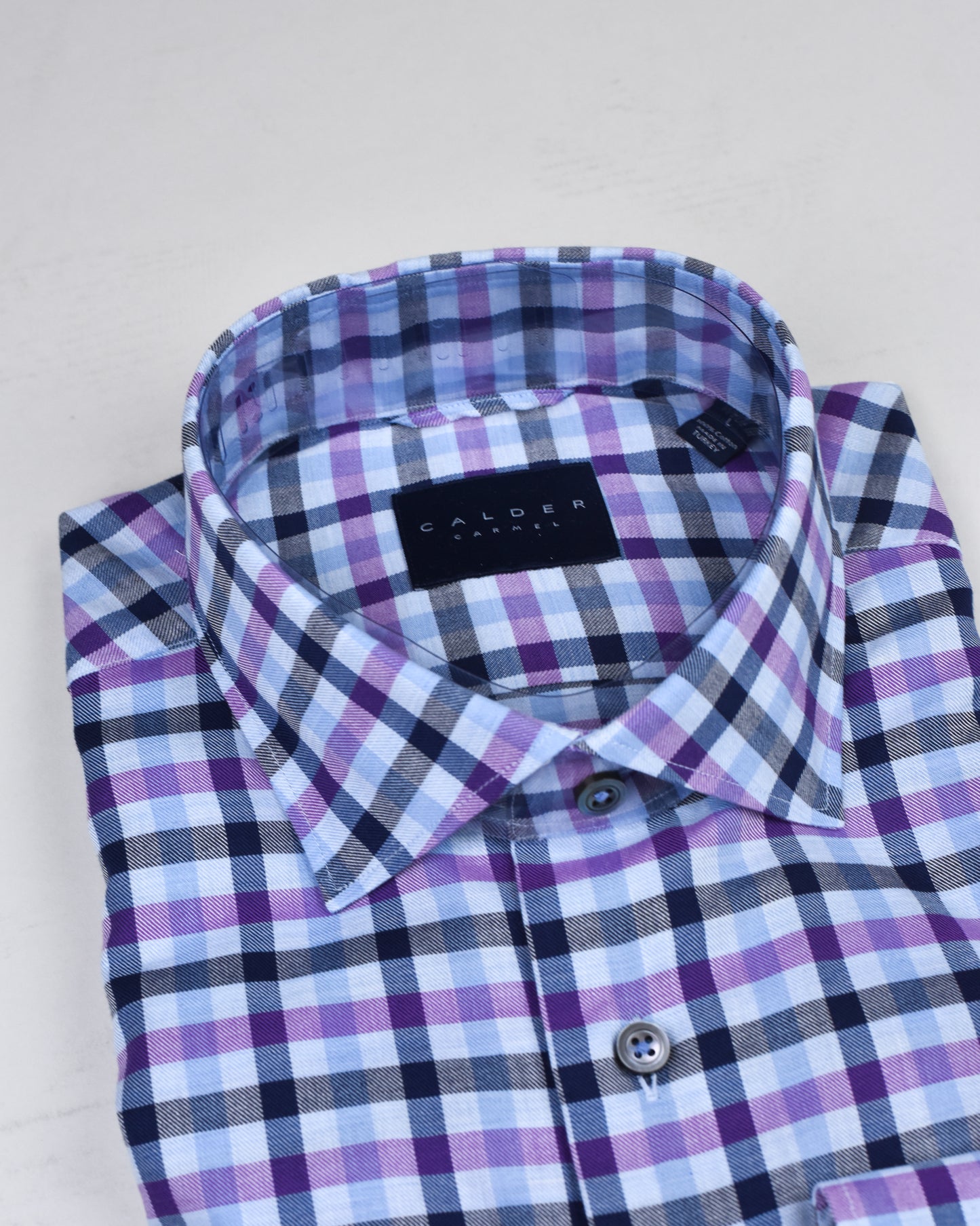 Khaki’s of Carmel - Purple Technical Patterned Shirt