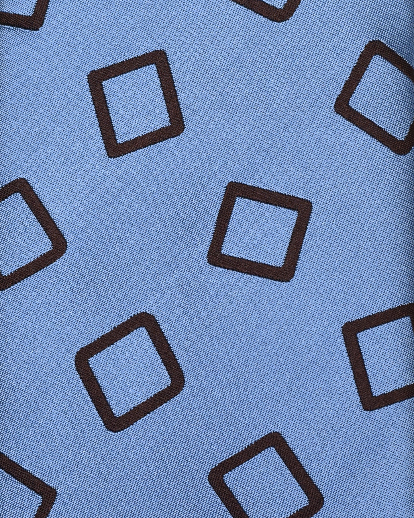 Khakis of Carmel - Silk Printed Tie in Light Blue