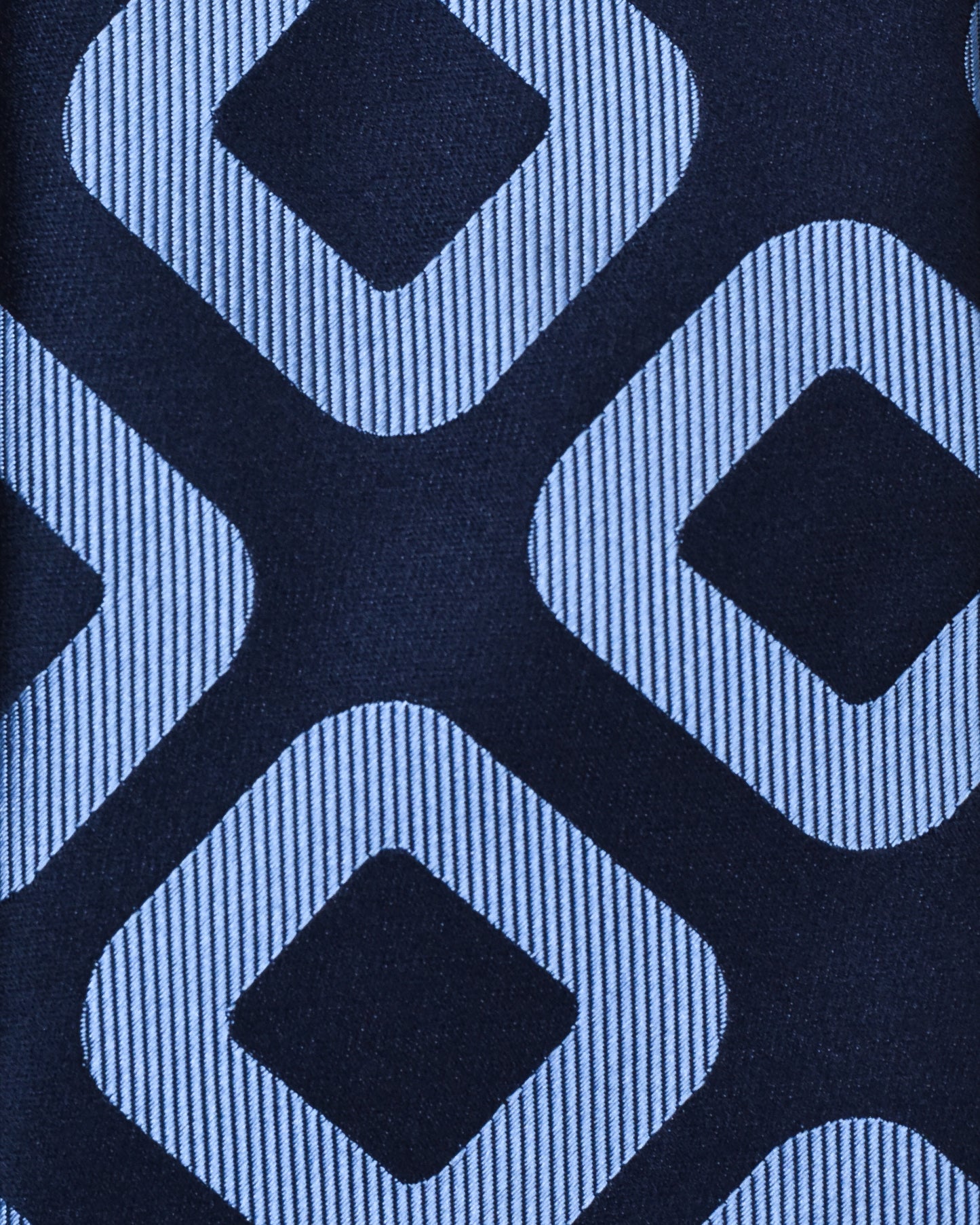 Khakis of Carmel - Silk Printed Tie in Blue