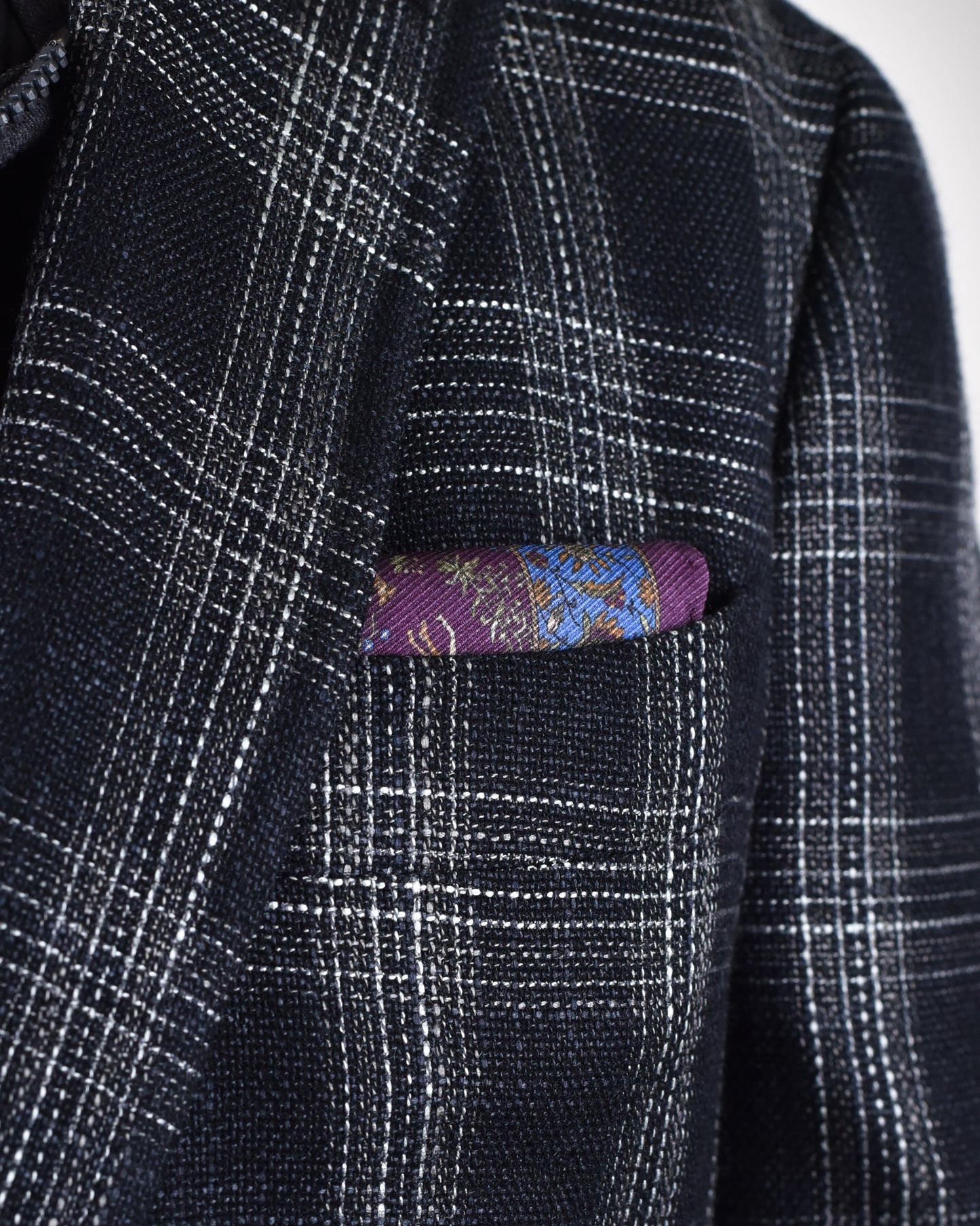 Isaia - Black Check Sport Coat