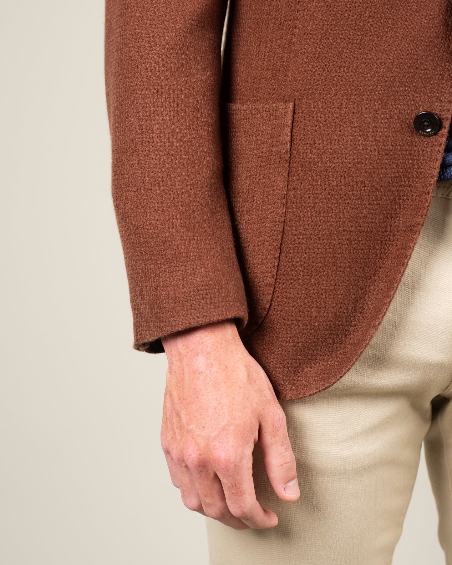 boglioli brown soft coat