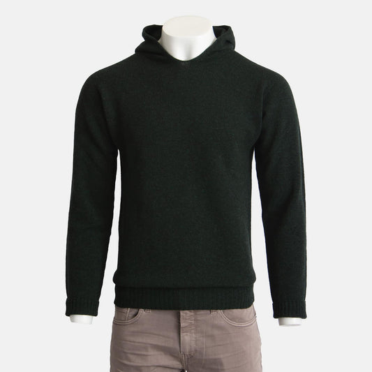 Khaki’s of Carmel - Fradi Wool Knit Hoodie in Green