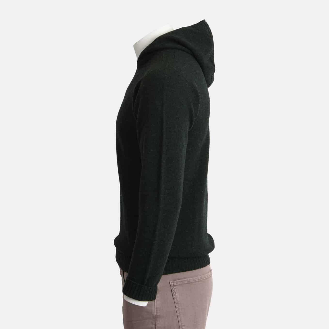Khaki’s of Carmel - Fradi Wool Knit Hoodie in Green