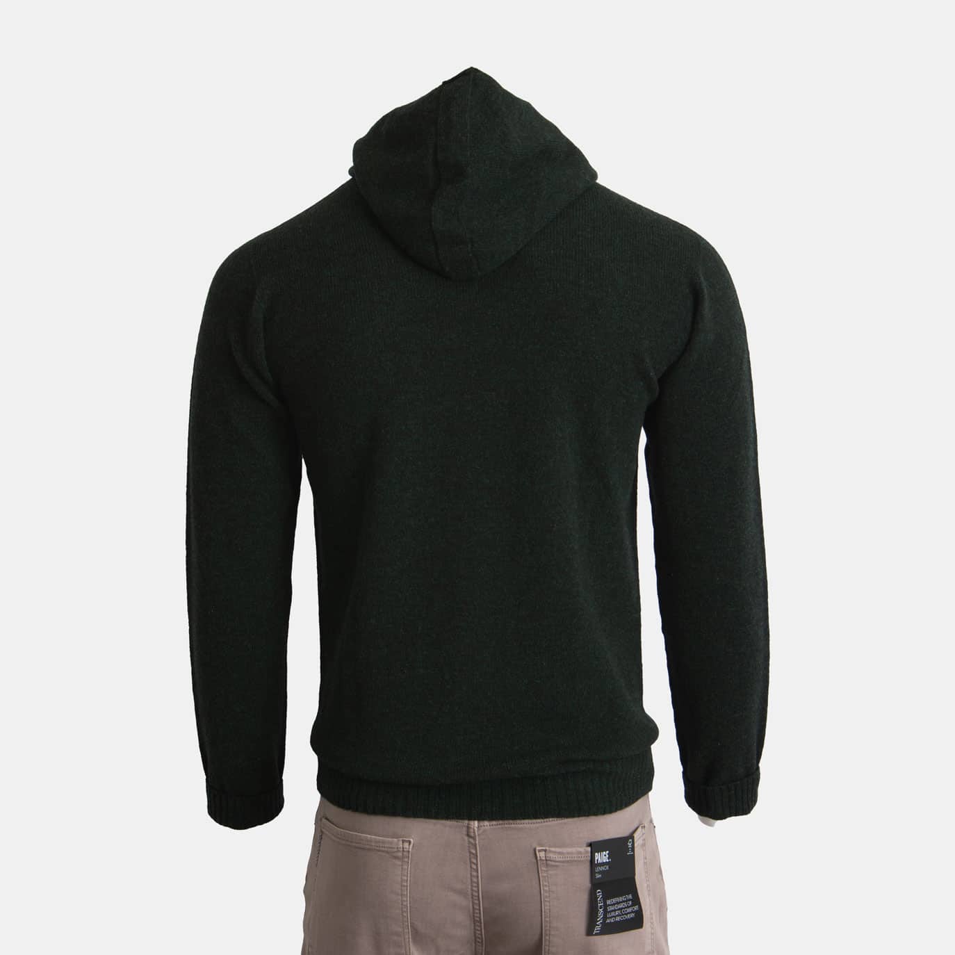 Khaki’s of Carmel - Fradi Wool Knit Hoodie in Green