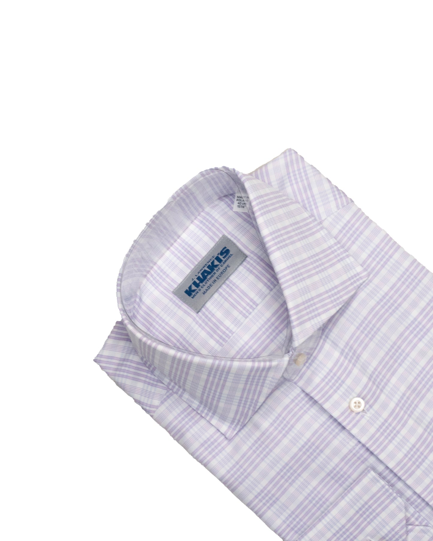 khakis brand purple check shirt
