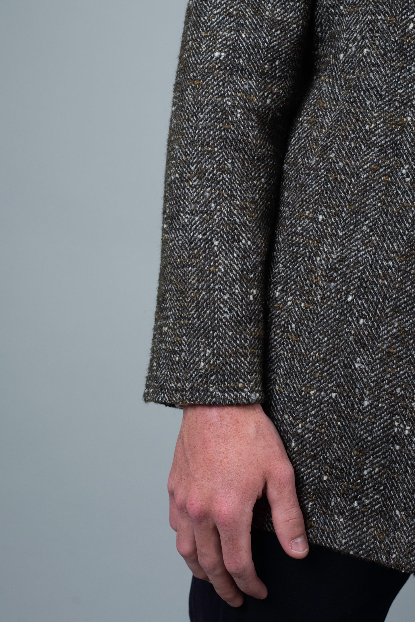 khakis brand reversible baby alpaca coat