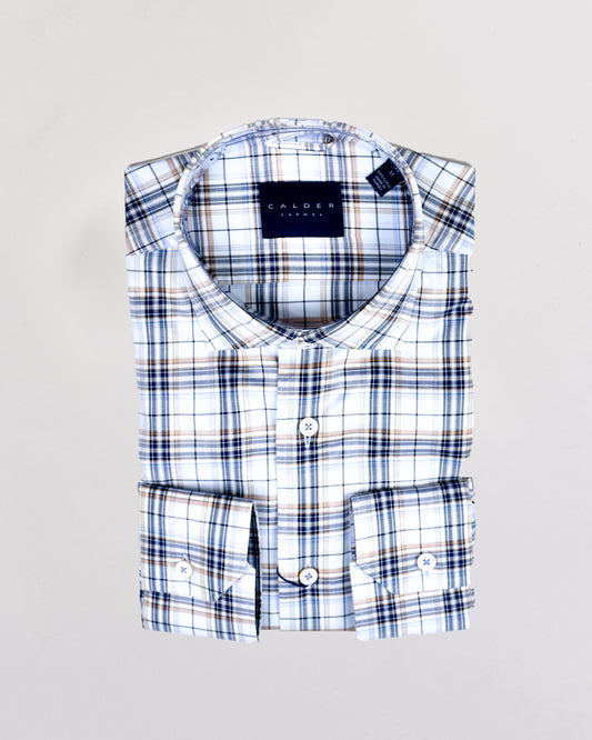 Khaki’s of Carmel - Calder Carmel Melange Oxford Sport Shirt