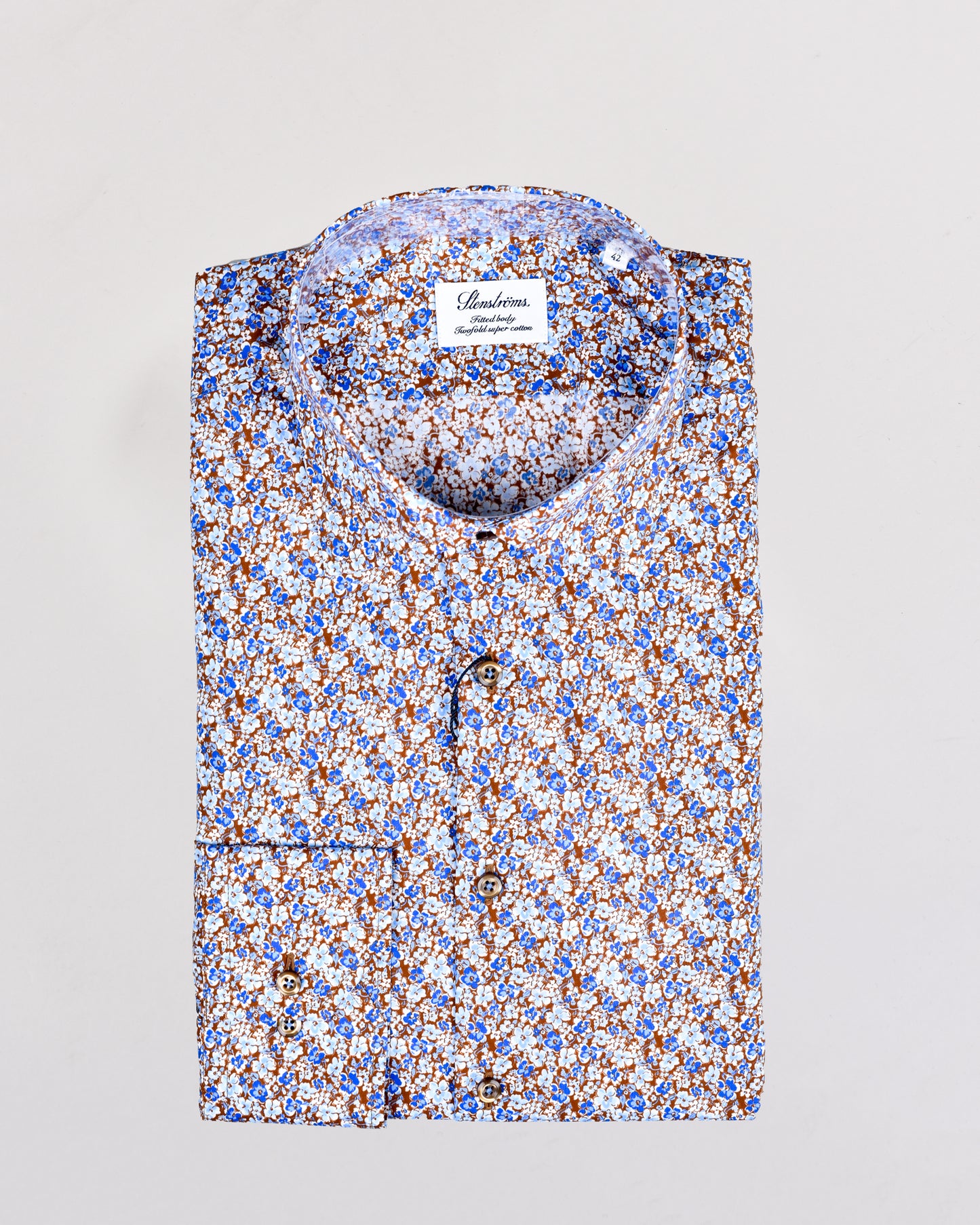 Khaki’s of Carmel - Blue Technical Patterned Shirt
