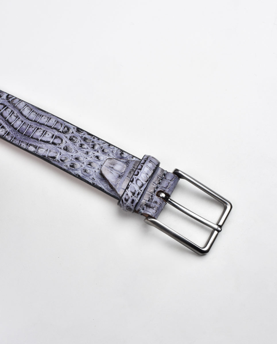 Khaki’s of Carmel - Handcrafted American Slate Caiman Belt