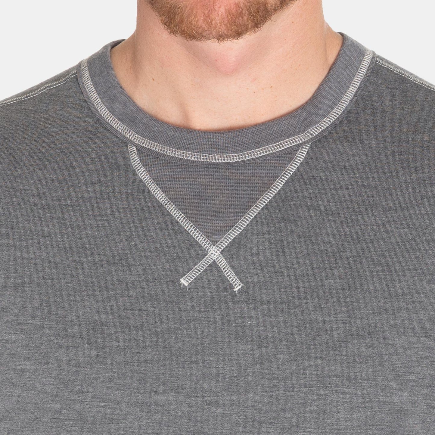 Toes on the Nose Super Soft L/S Crew in Grey