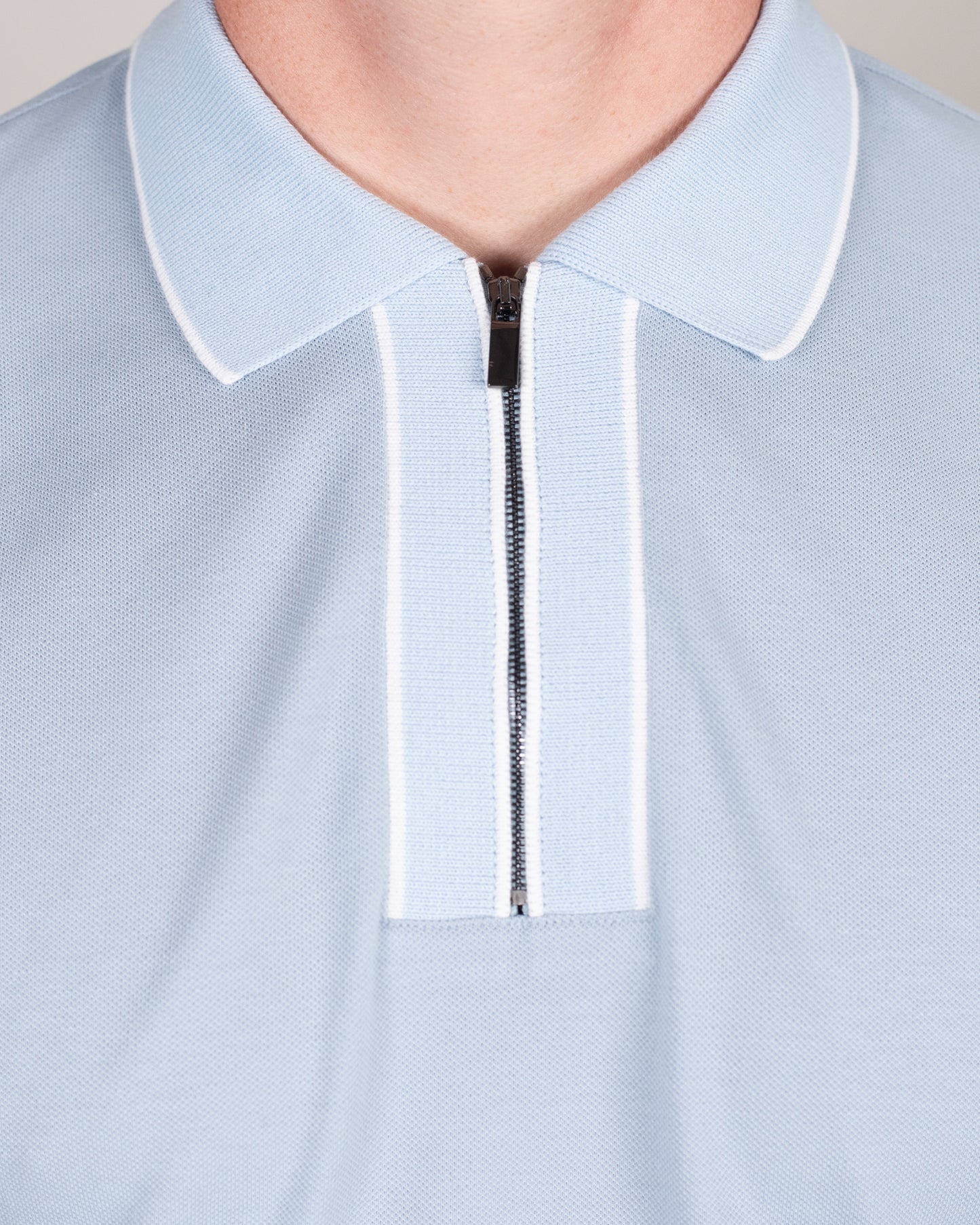 khakis brand zip polo
