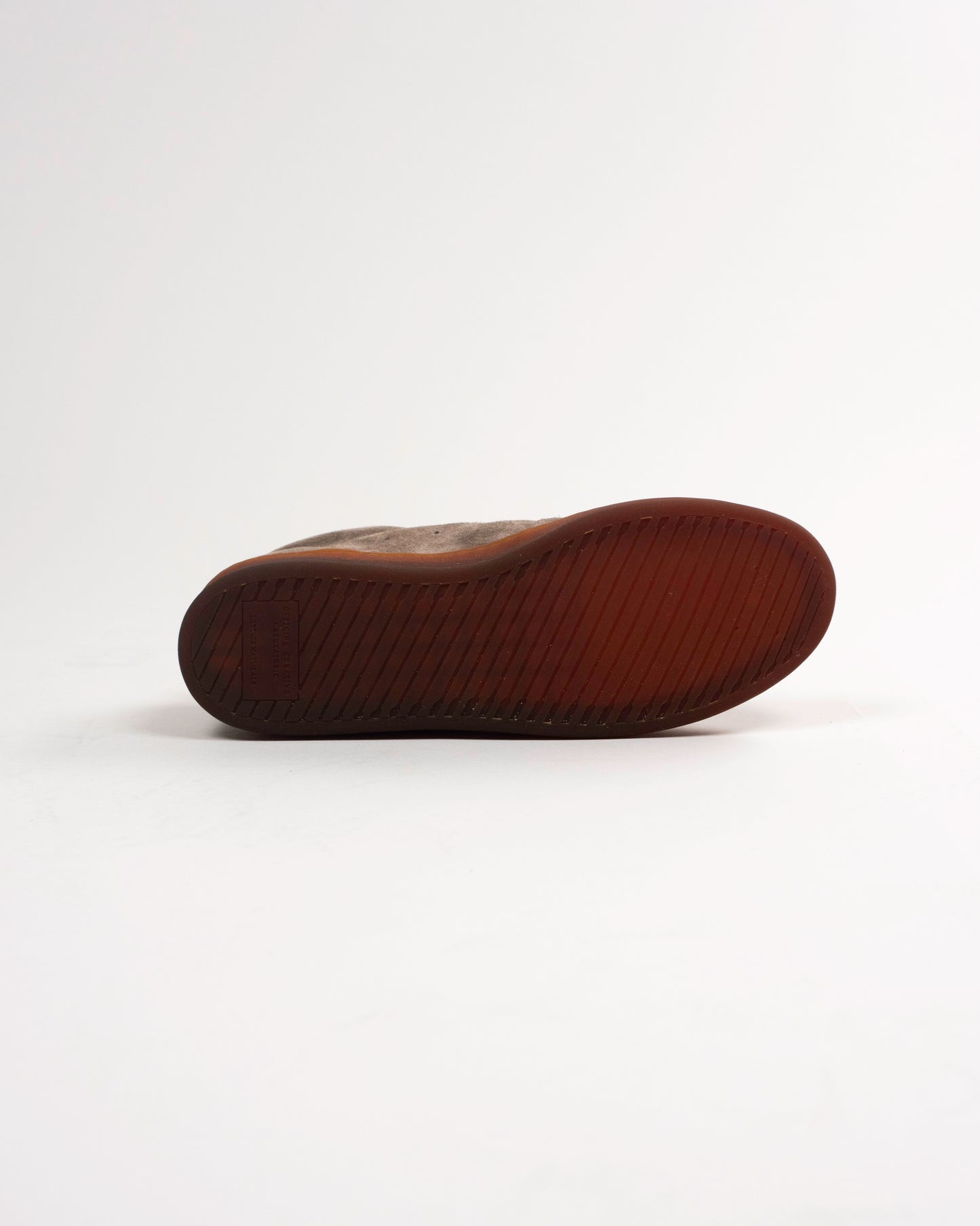 officine creative asset suede sneaker