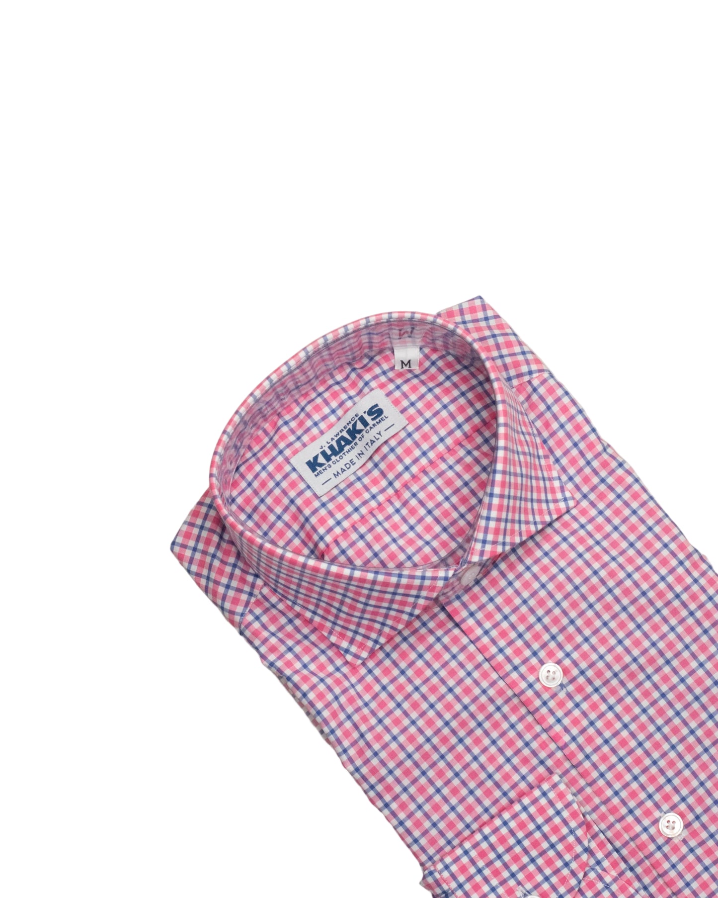 khakis brand mini check shirt