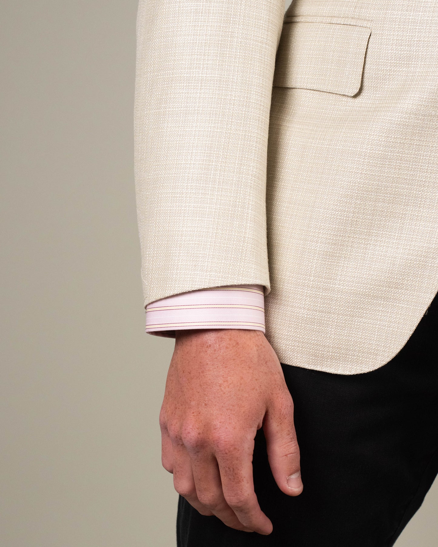 canali cream sport coat