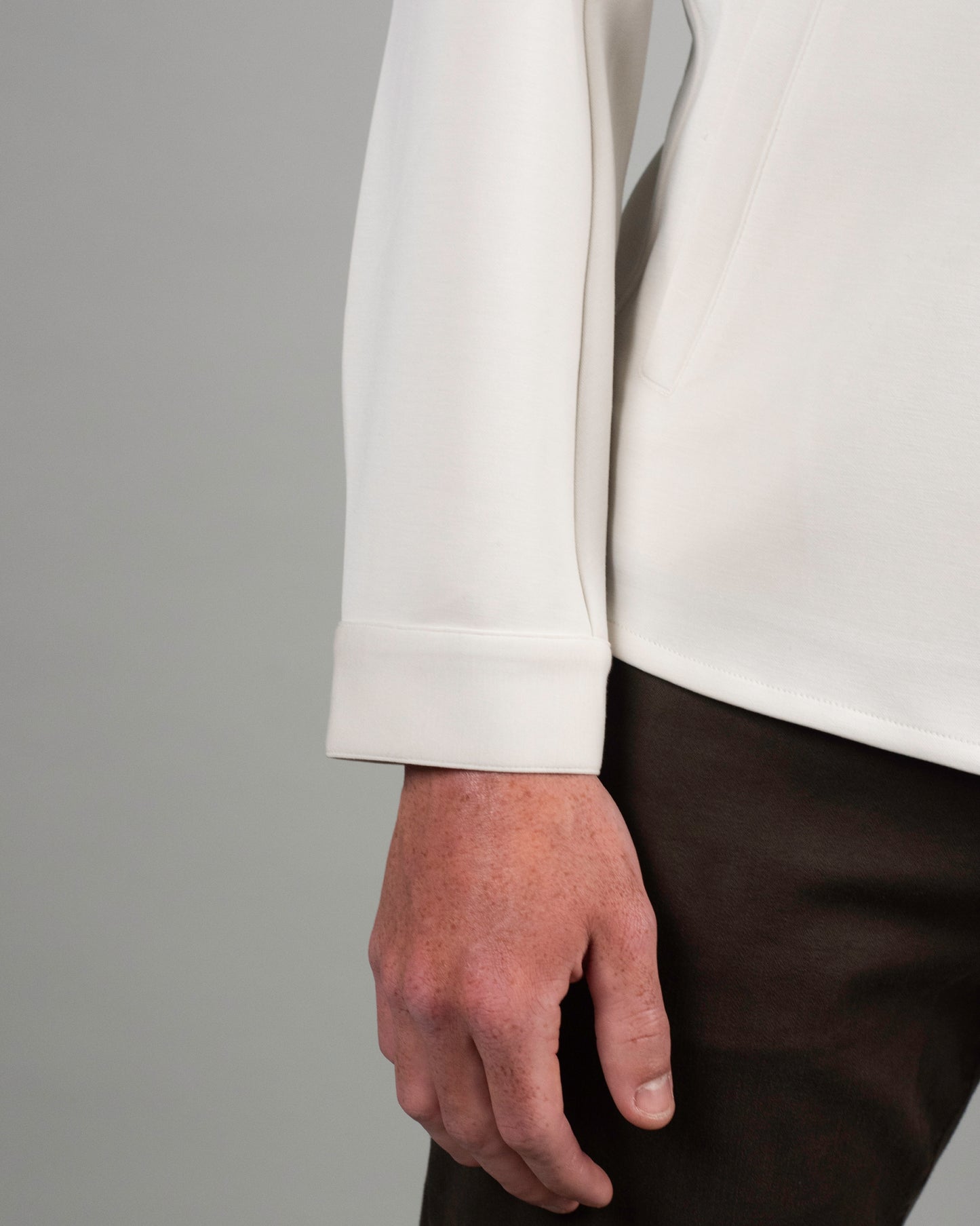 khakis brand double knit chore coat