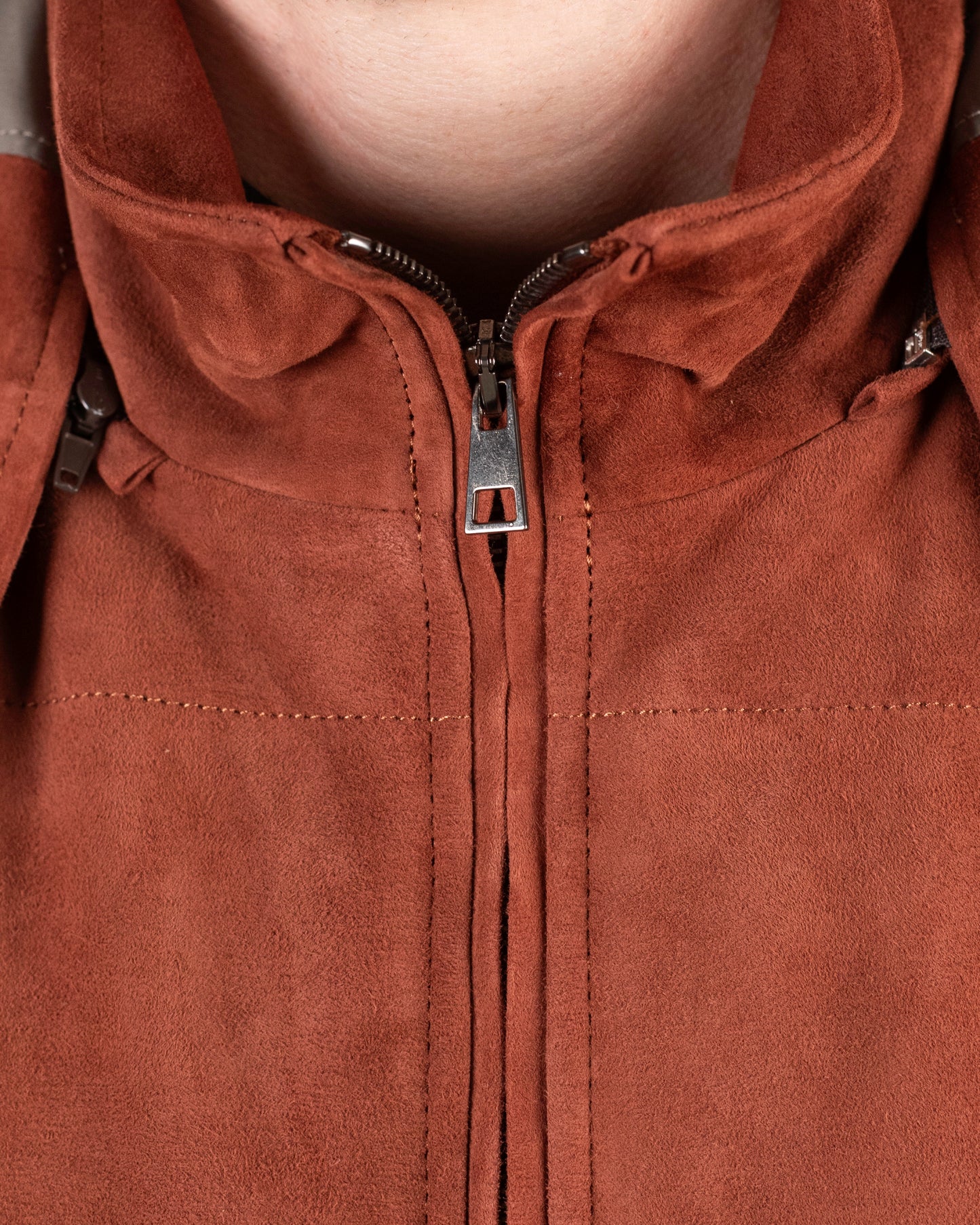 khakis brand brick suede vest