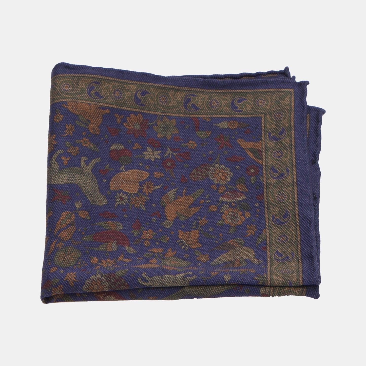 Khaki’s of Carmel - Blue Italian Pocket Square