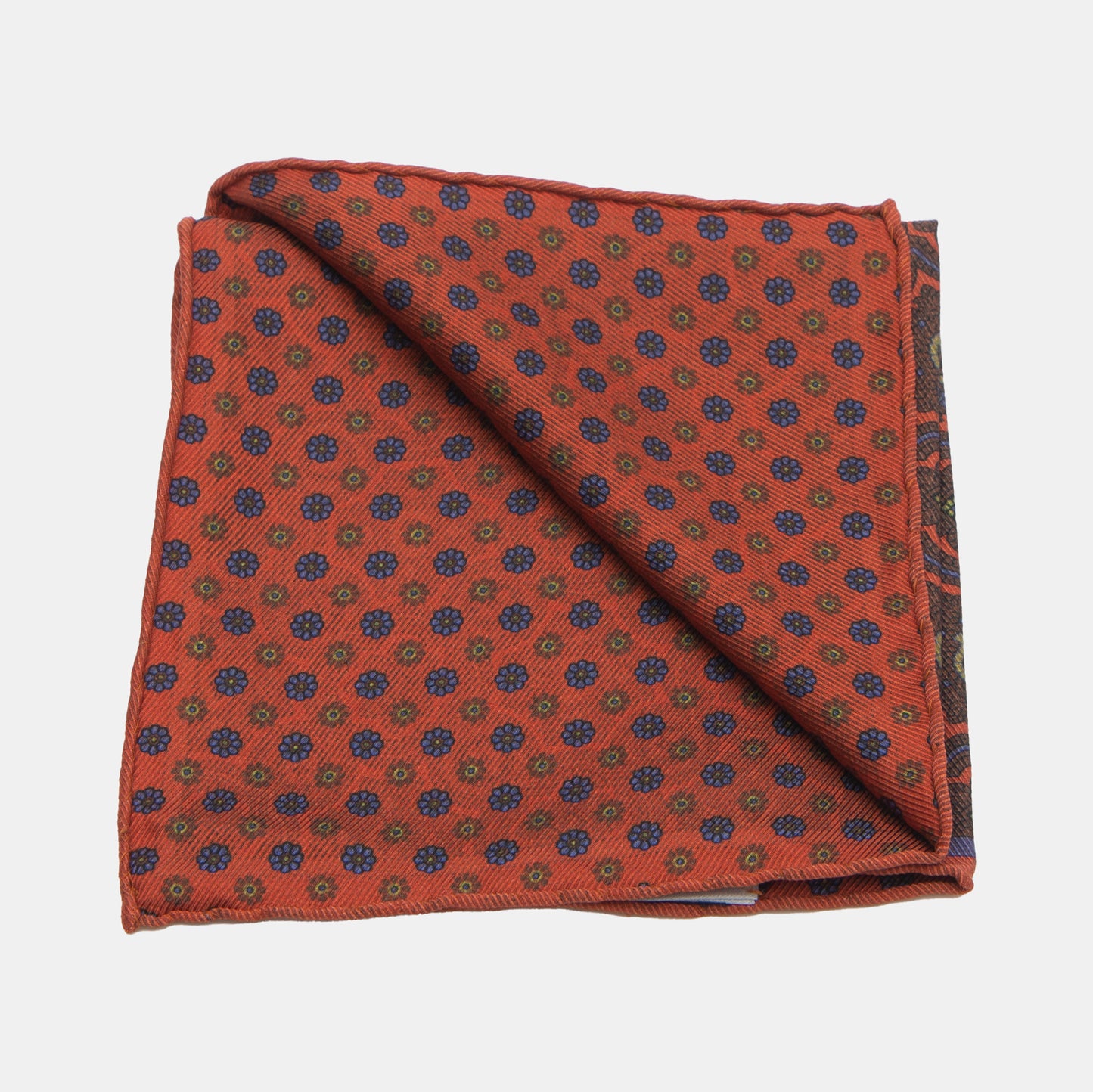 Khaki’s of Carmel - Light Orange Italian Pocket Square