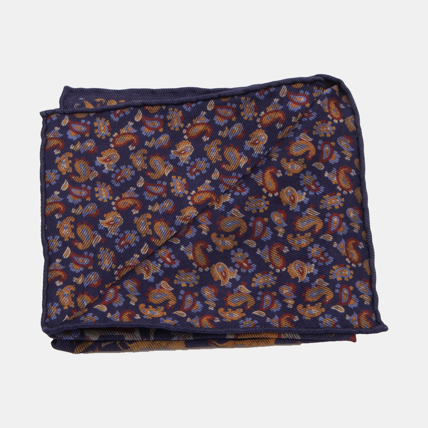 Khaki’s of Carmel - Dark Purple Italian Pocket Square